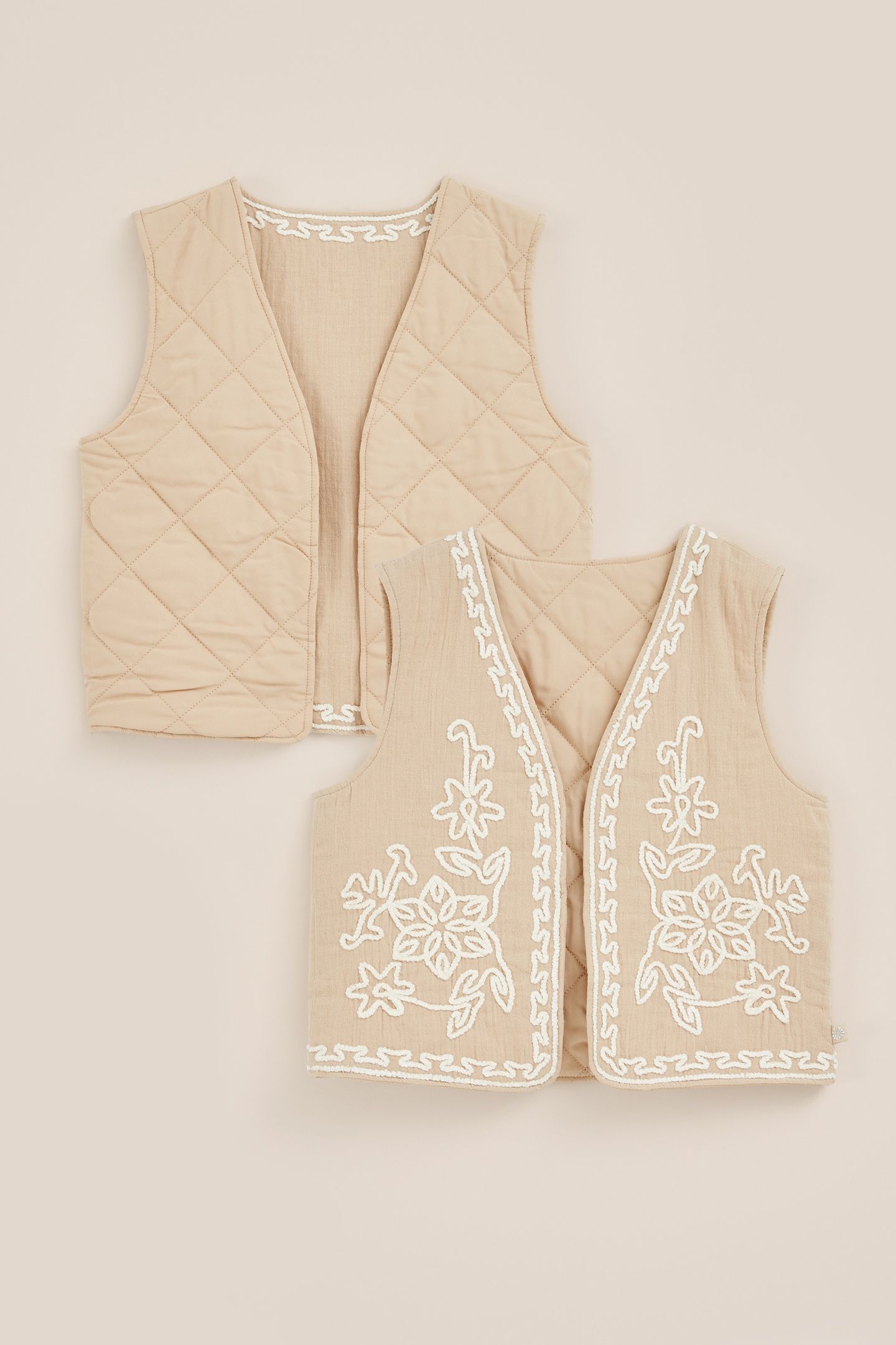 GILET BEIGE 3