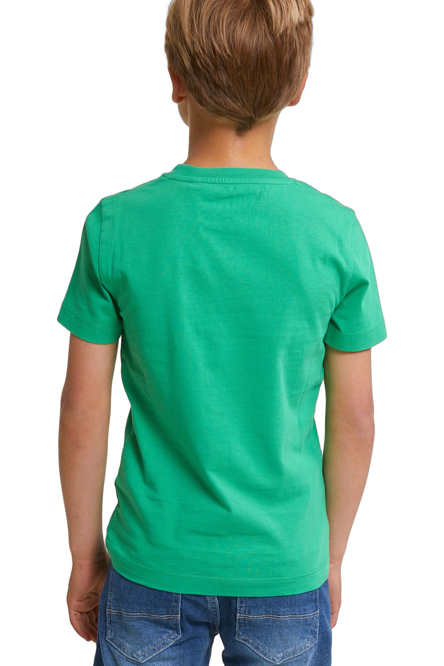 NORMAL FIT BASIC T-SHIRT SHORT SLEEVES APPLE 4