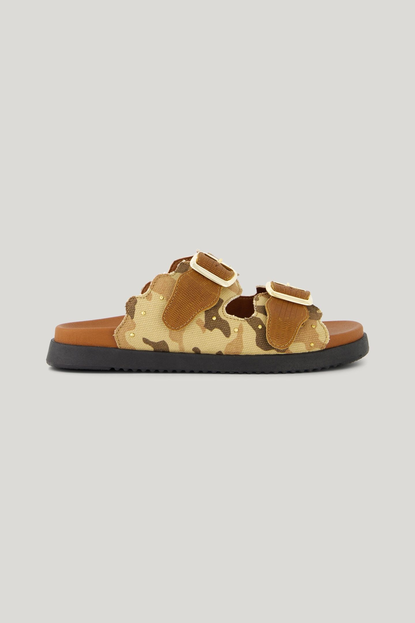 SANDAL CANVAS PRINT STUD MULTICOLOUR 1