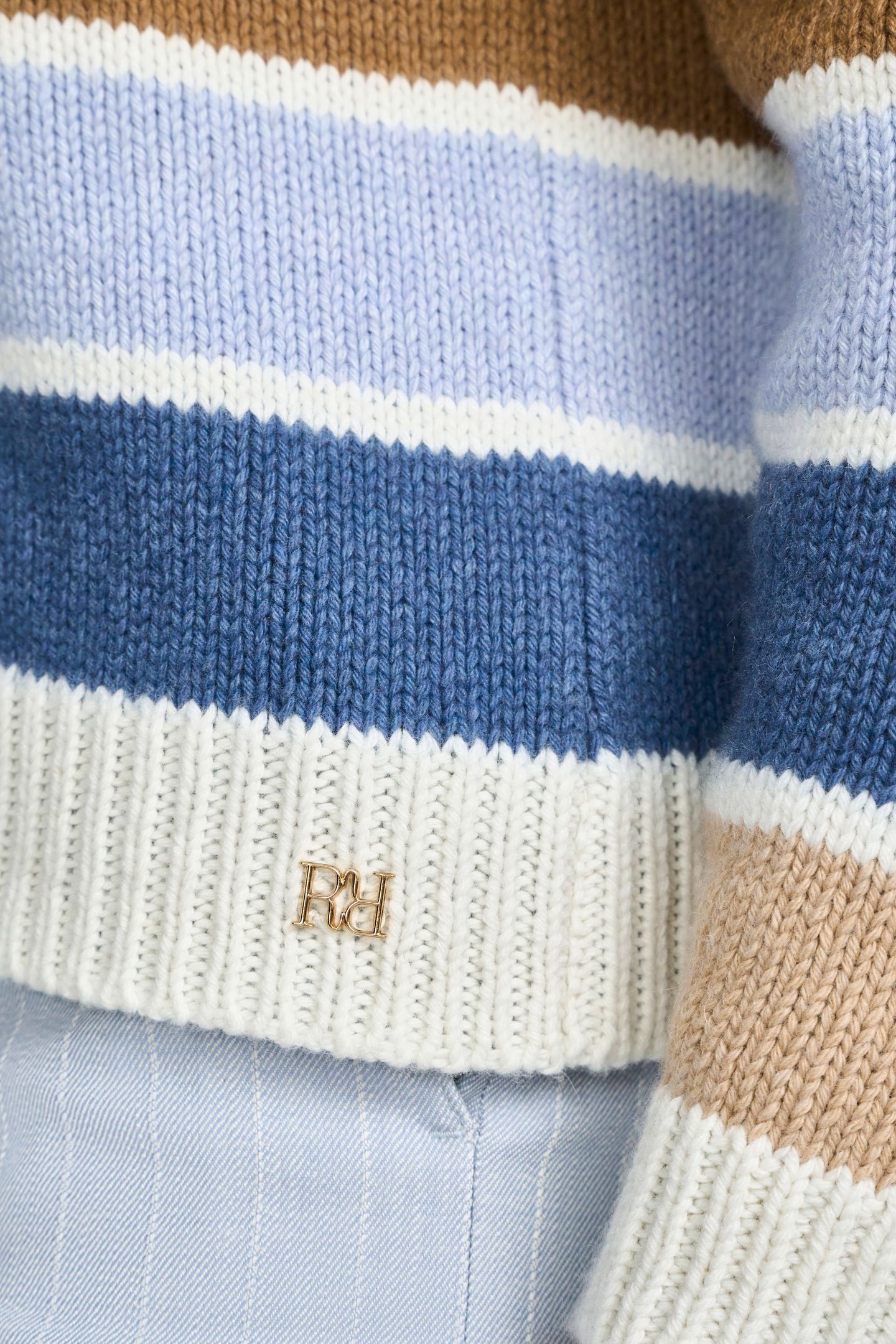 MULTICOLOURED STRIPE CREW RECYCLED ORIGINAL 4