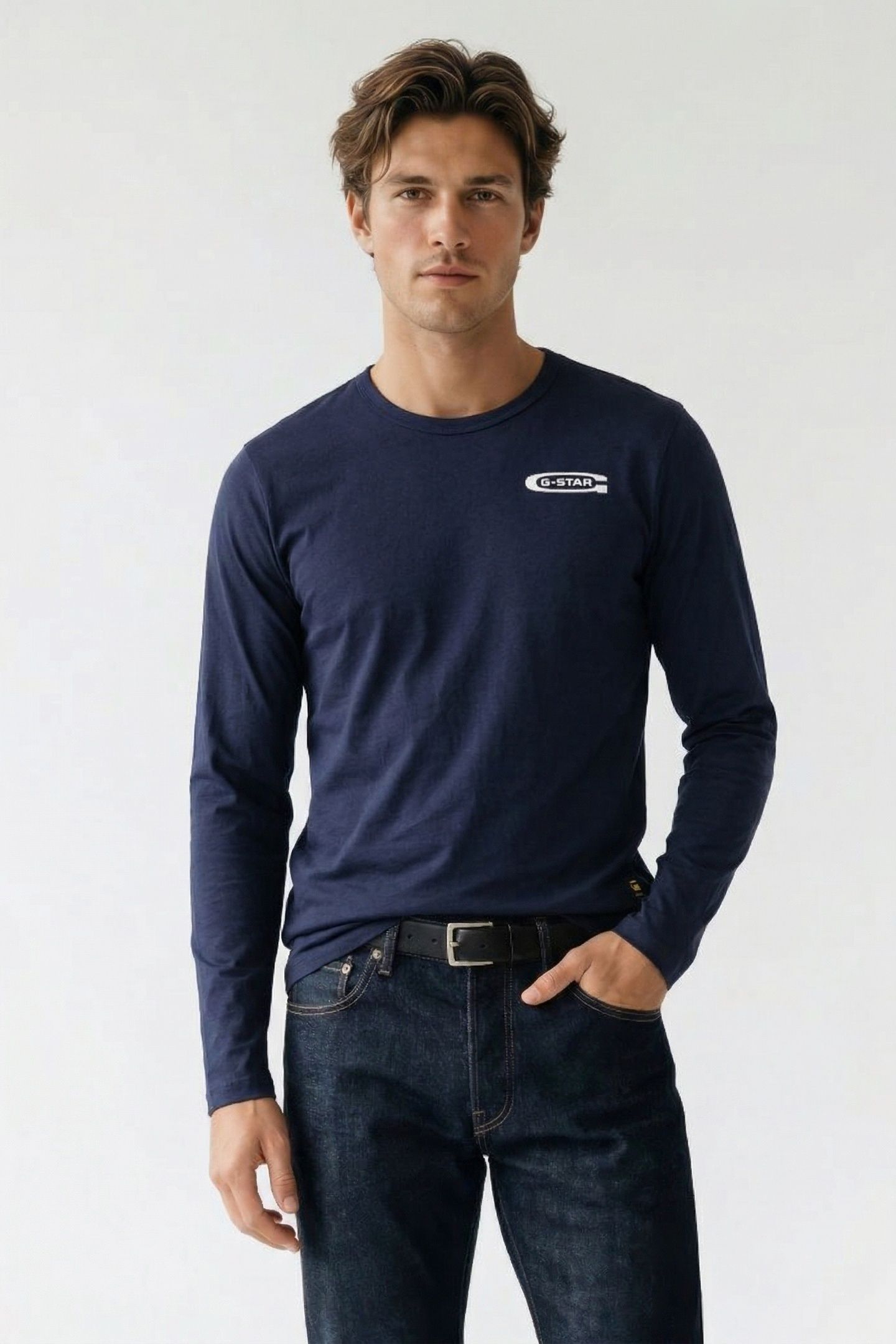 OLD SKOOL GR R T L/S SARTHO BLUE 1