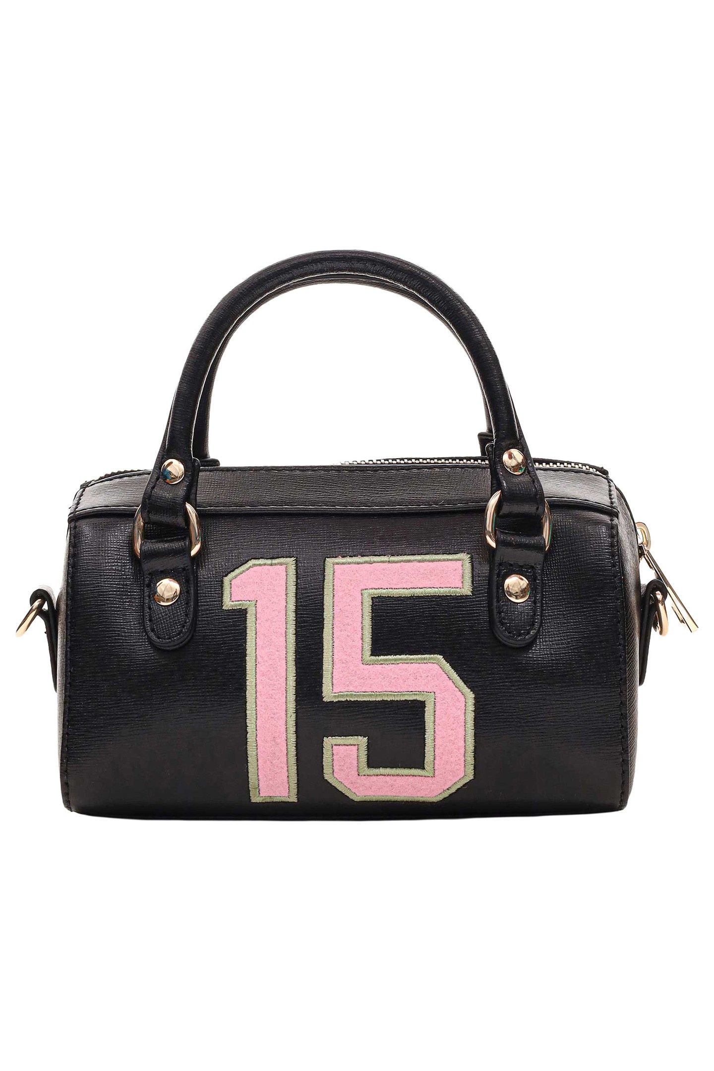 SMALL MAYA DETAILS FLORENCE BLACK W. GOLD 2