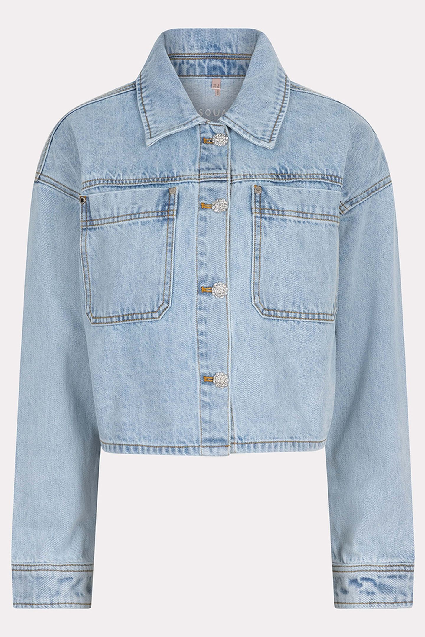 JACKET DENIM SHORT OVERSIZED BLUE 7
