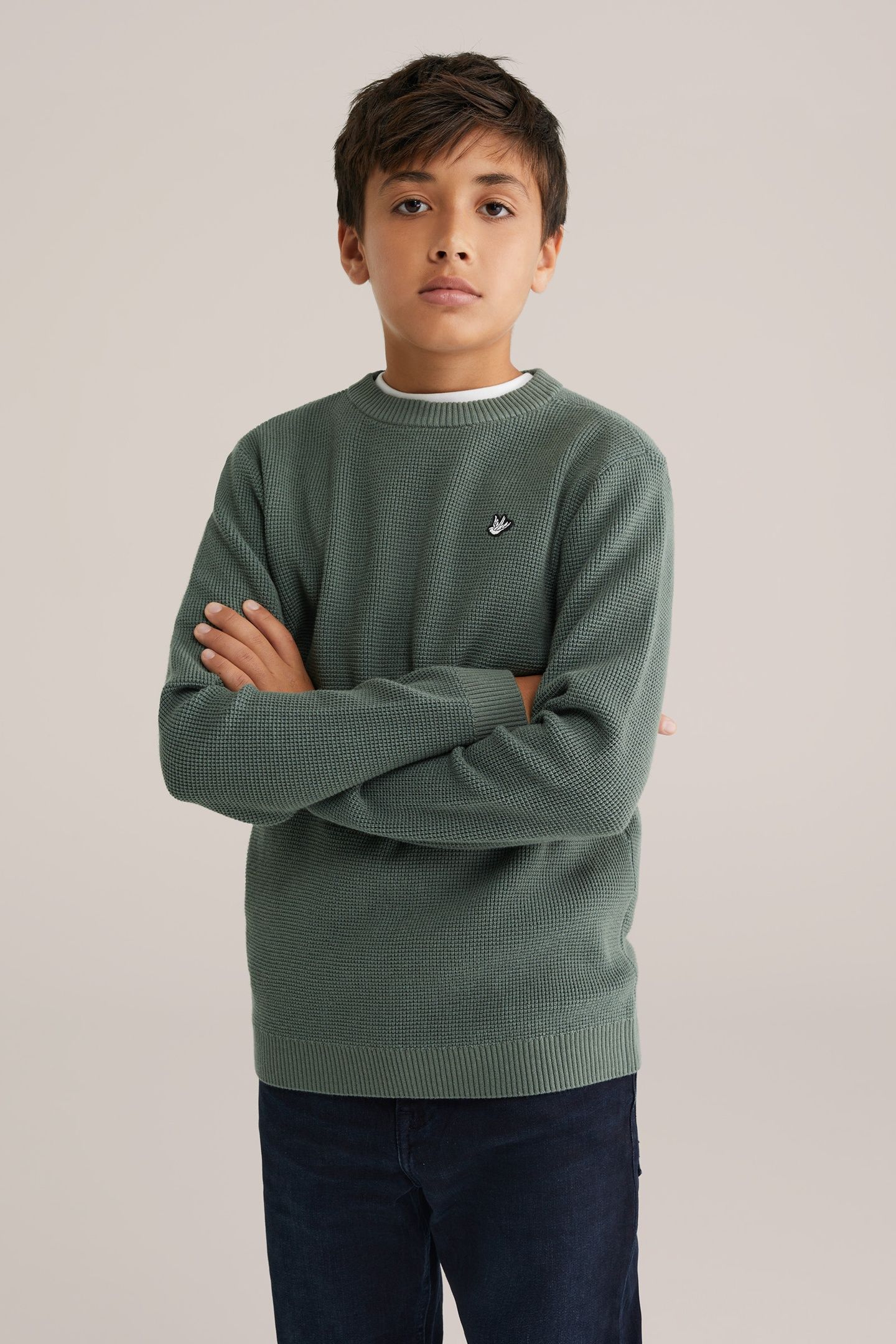 PULLOVER OLIVE GREEN 2