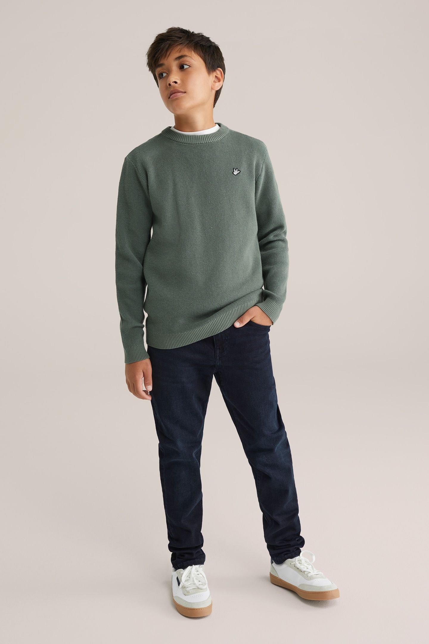 PULLOVER OLIVE GREEN 1