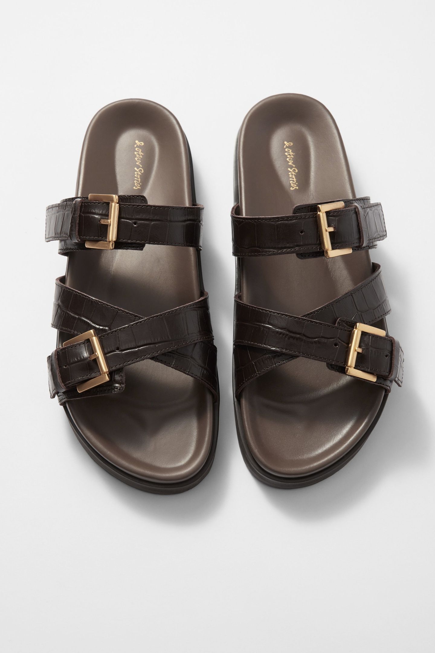 KAIA SUMMER FLAT BROWN 3