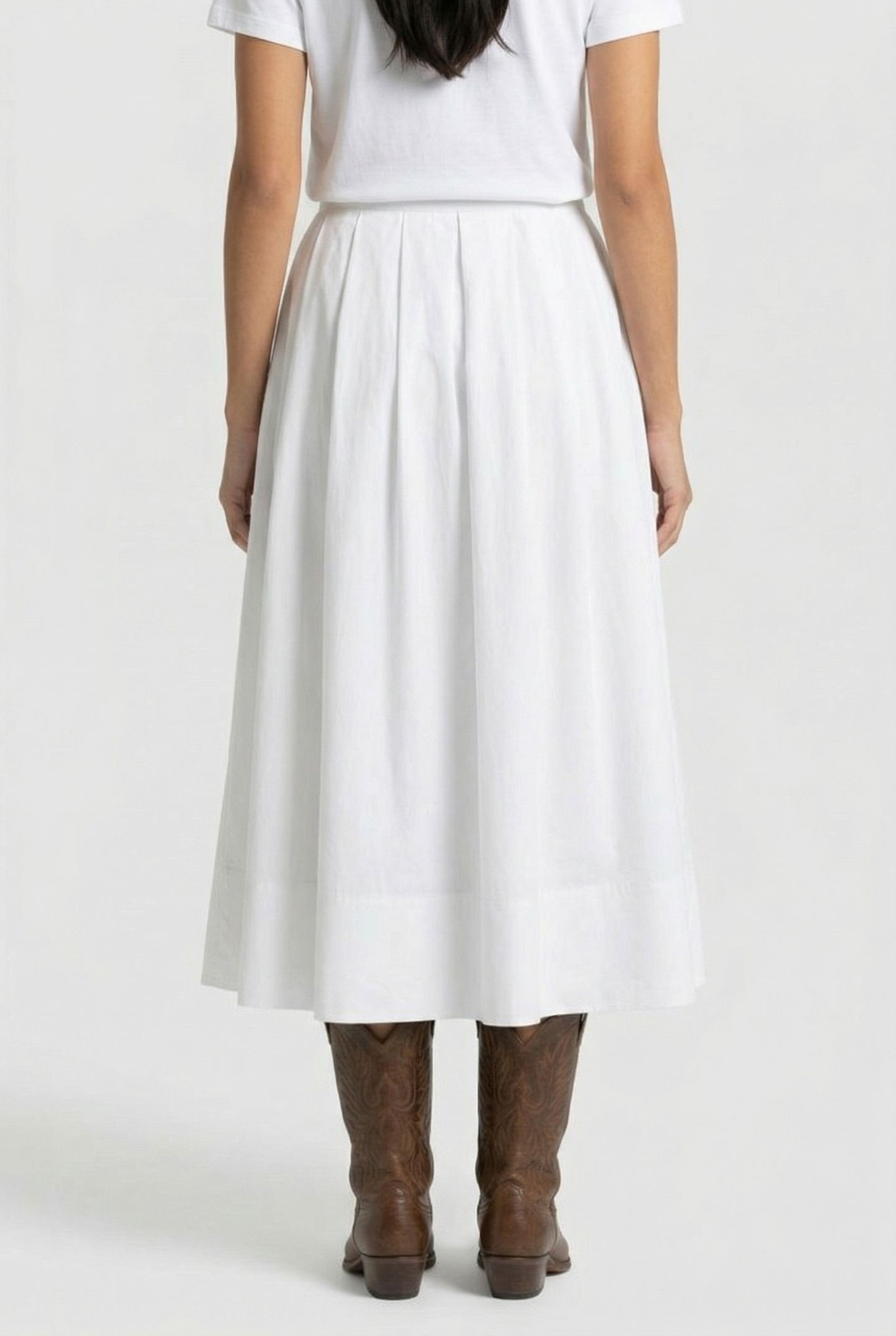 DEAN SKIRT WHITE 2