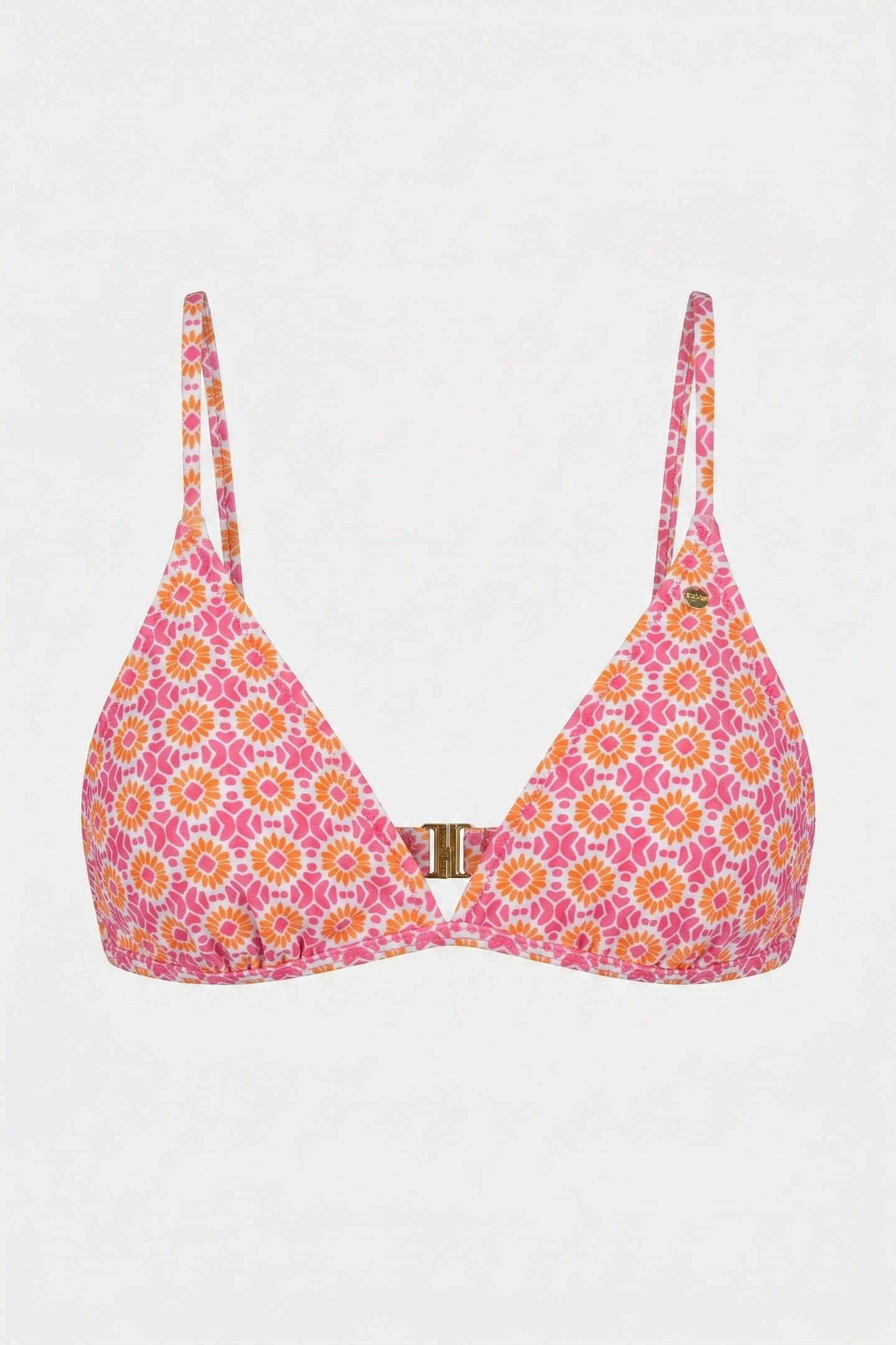 ROMY BIKINI TOP PORTO TILE AZALEA PINK 2