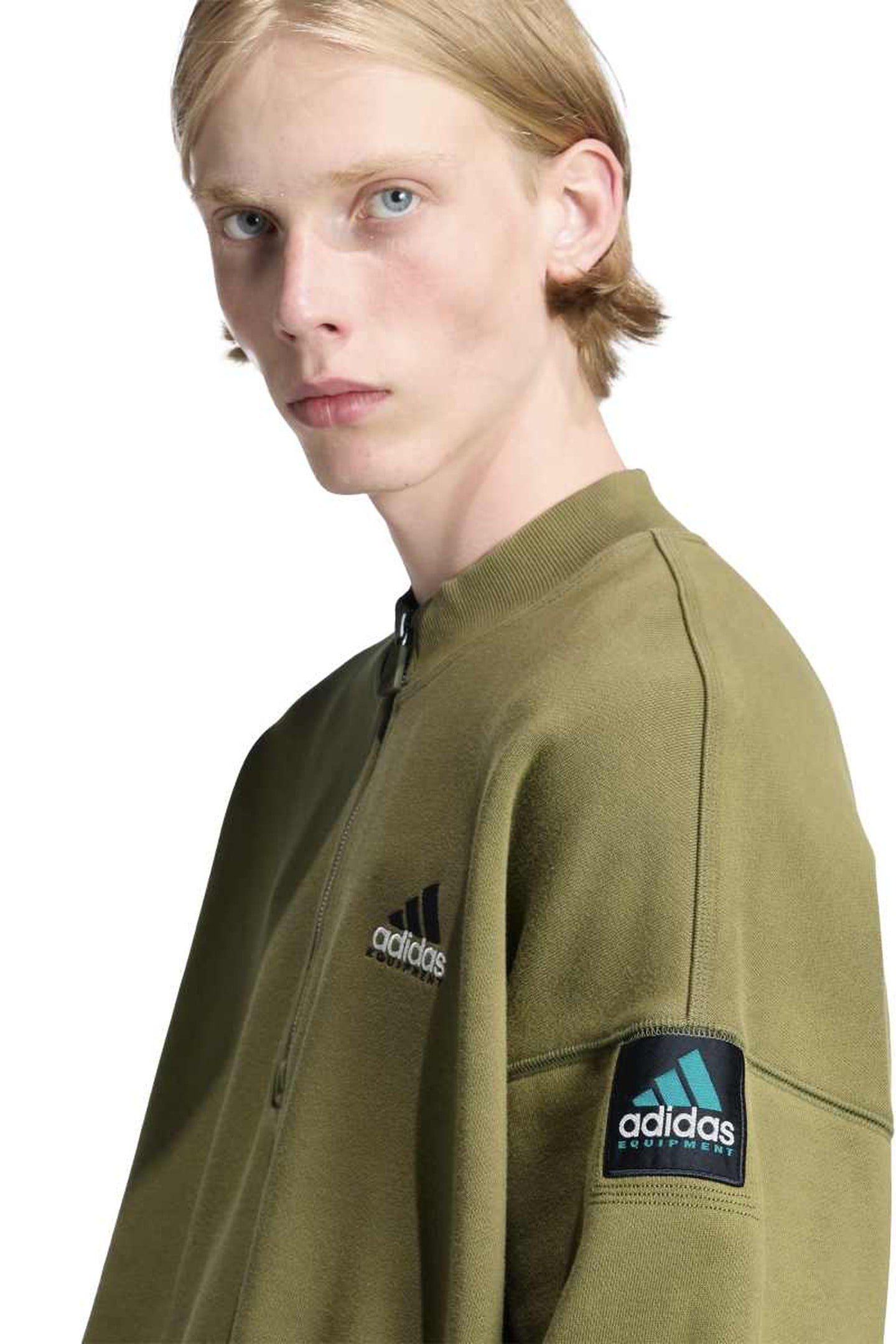 ORIGINALS UNISEX ADIDAS EQUIPMENT BLOCKED HALF-ZIP 5