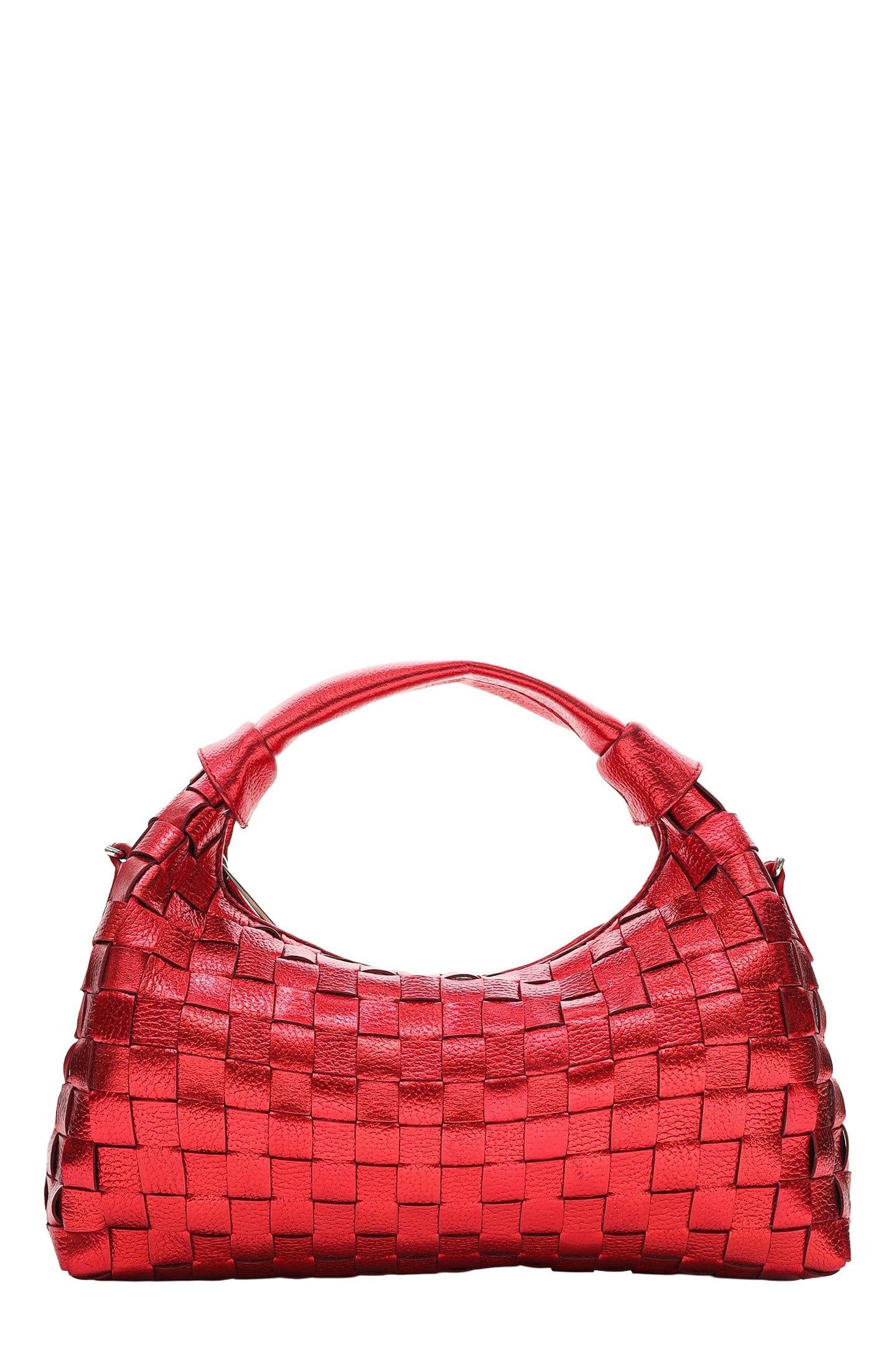 DANDY BRAIDED METALLIC BRIGHT RED 1