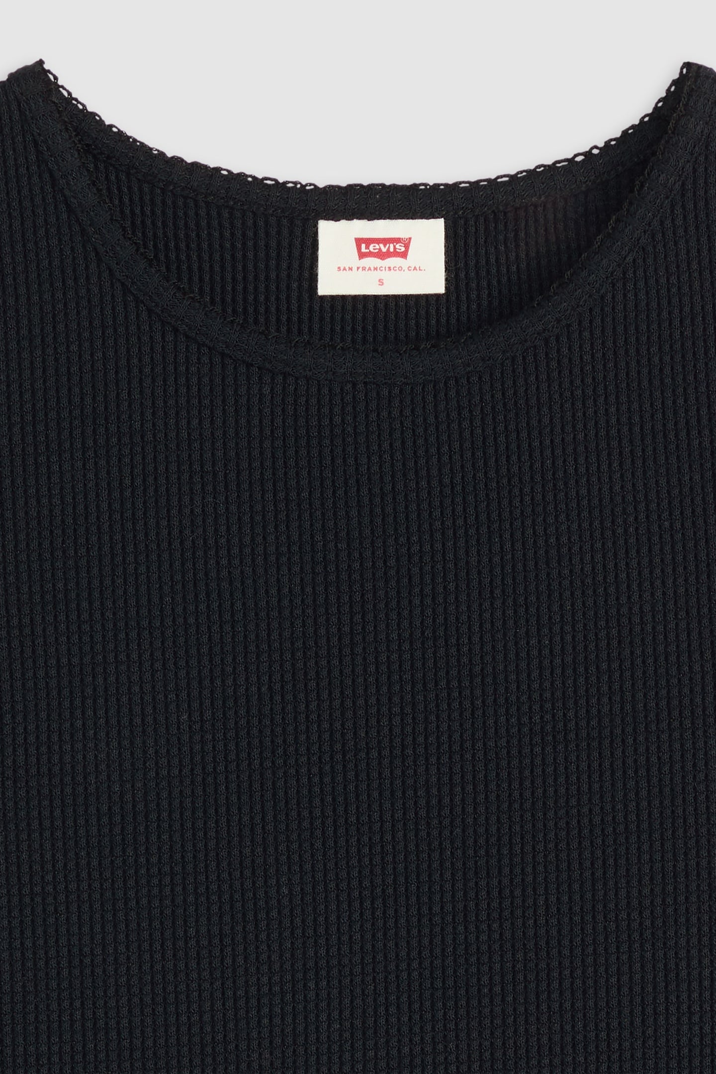 DRY GOODS WAFFLE CAP-SLEEVE TEE 6