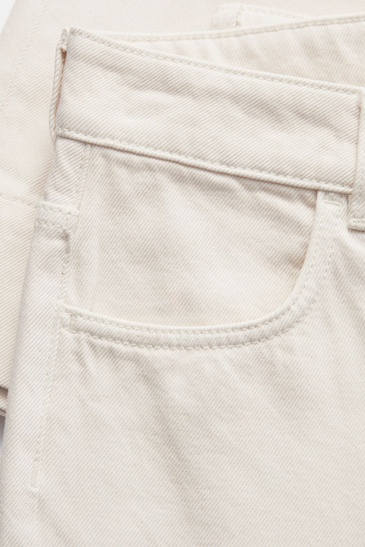 ARWA DENIM TROUSERS WHITE 3