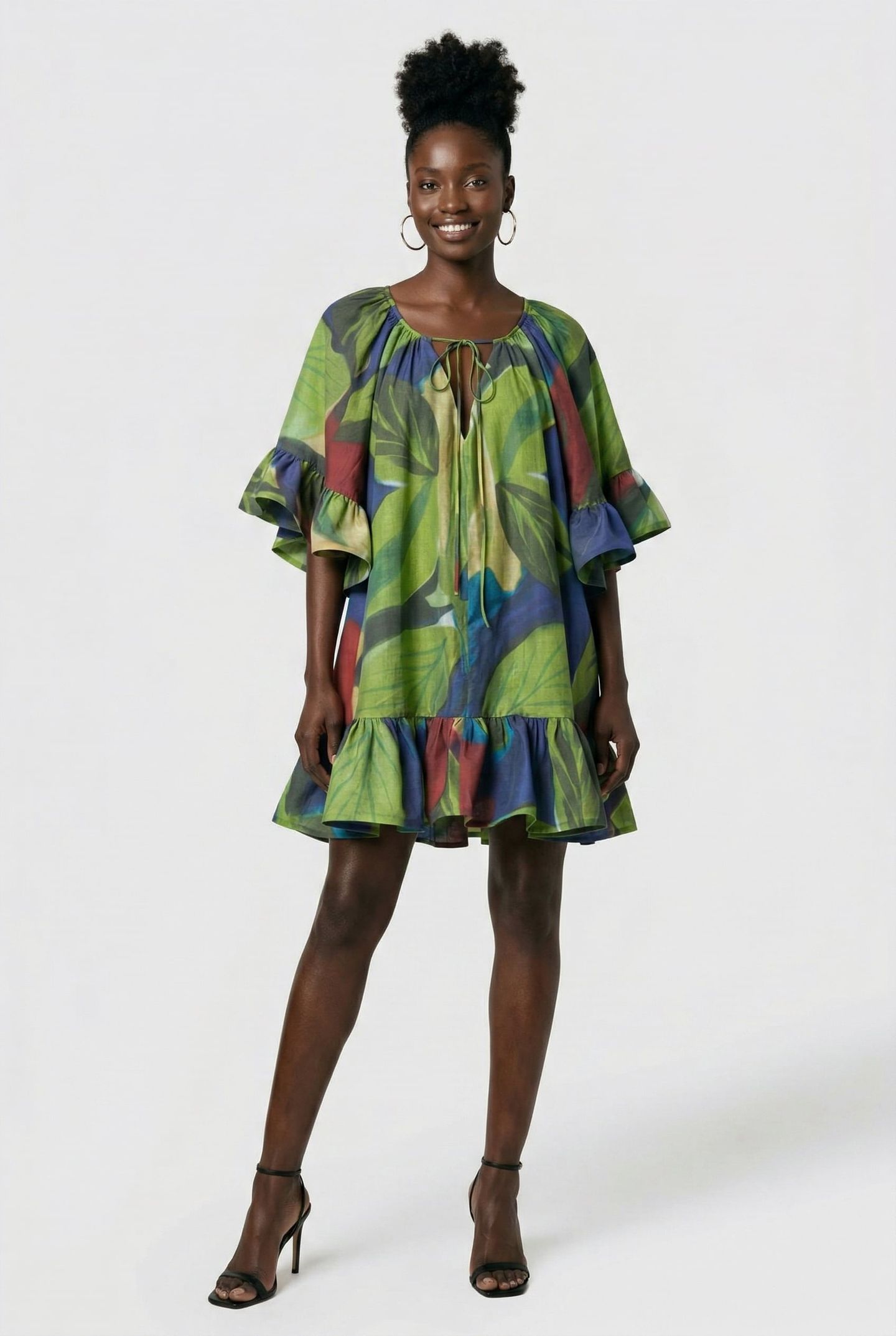 LAIKA DRESS GREEN 1