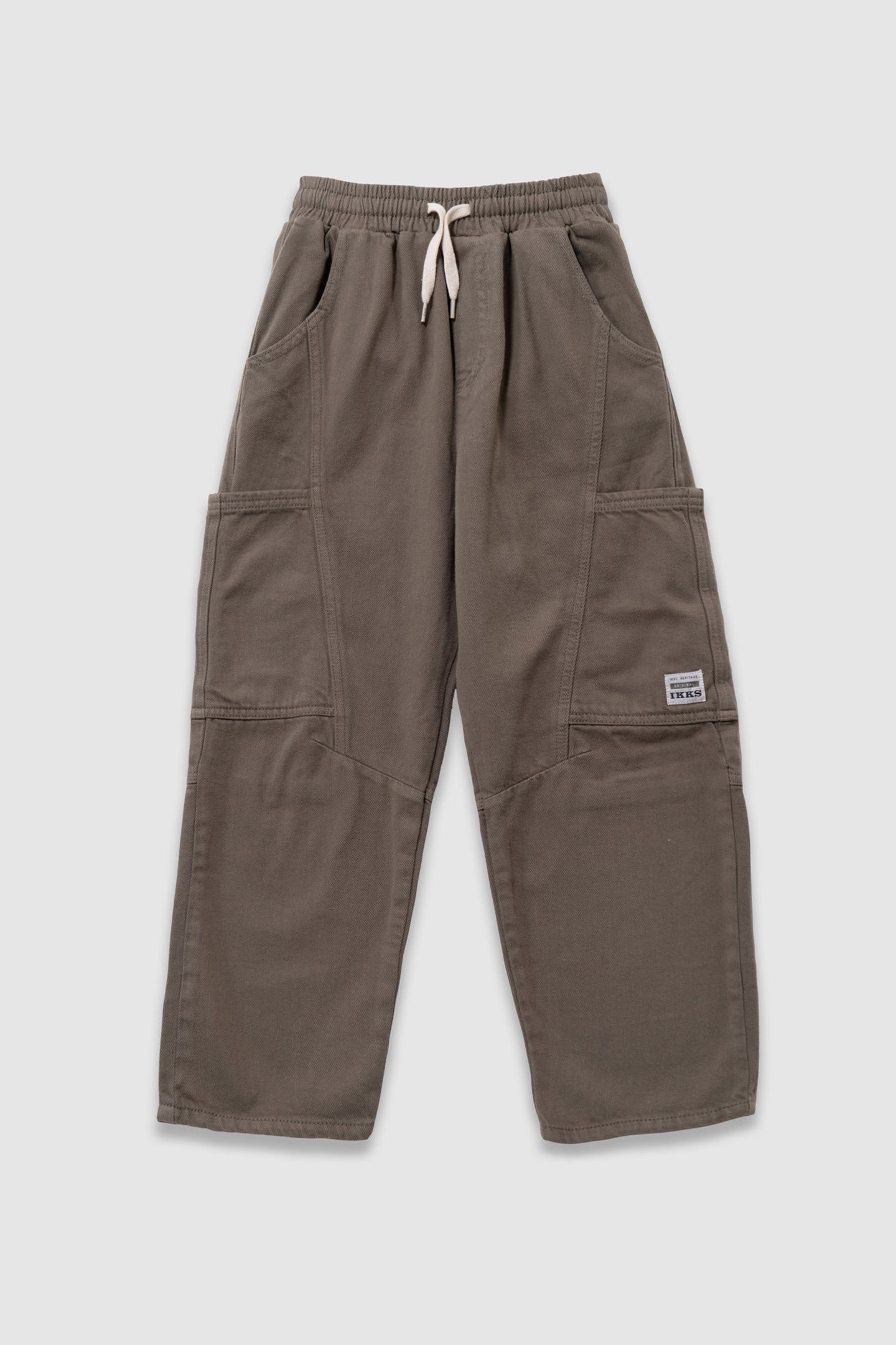 ESPRIT BATTLE KHAKI BARREL PANTS 1