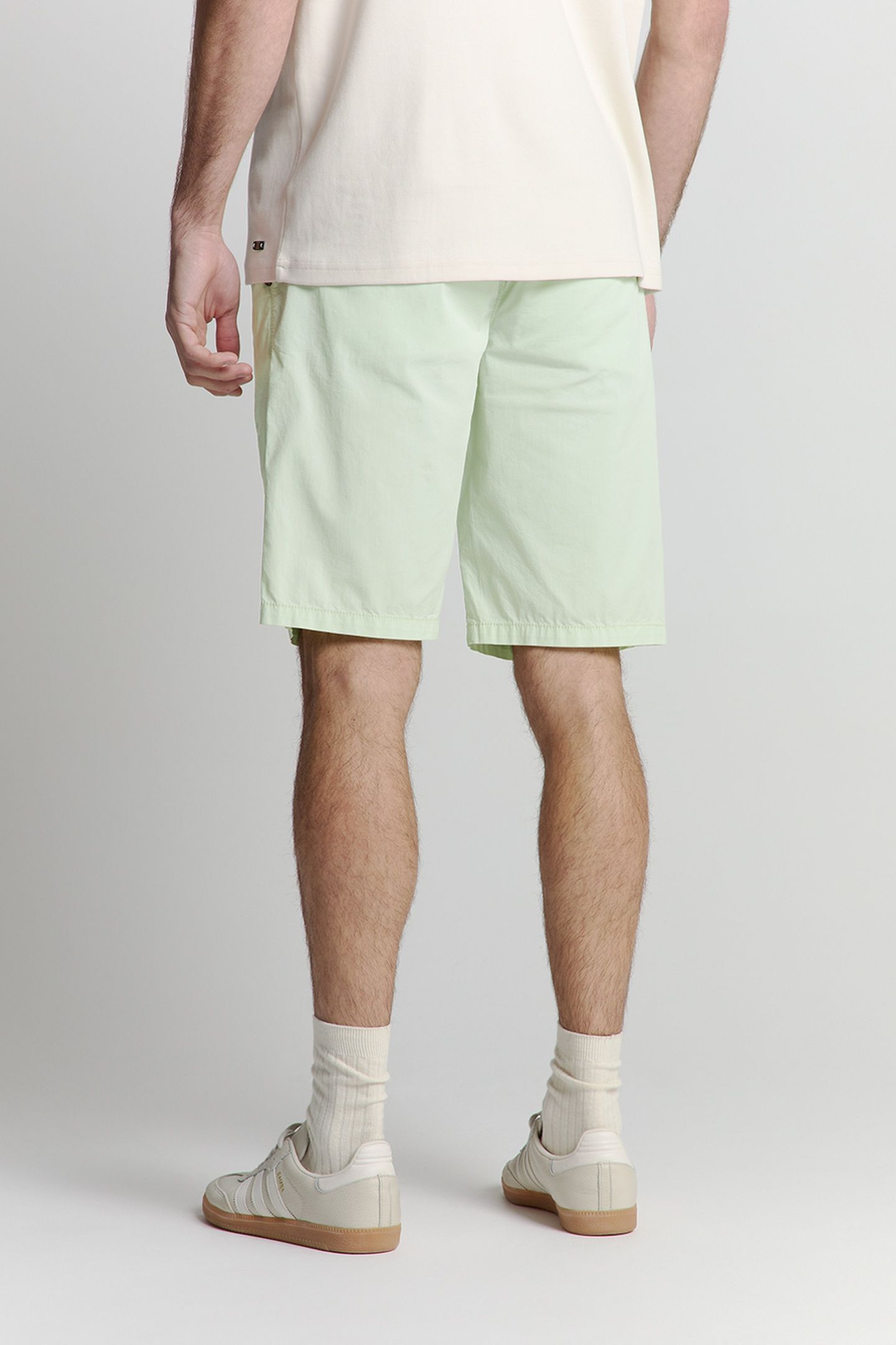 SHORT CHINO GARMENT DYED LIGHT WEIGHT STRETCH MINT 3