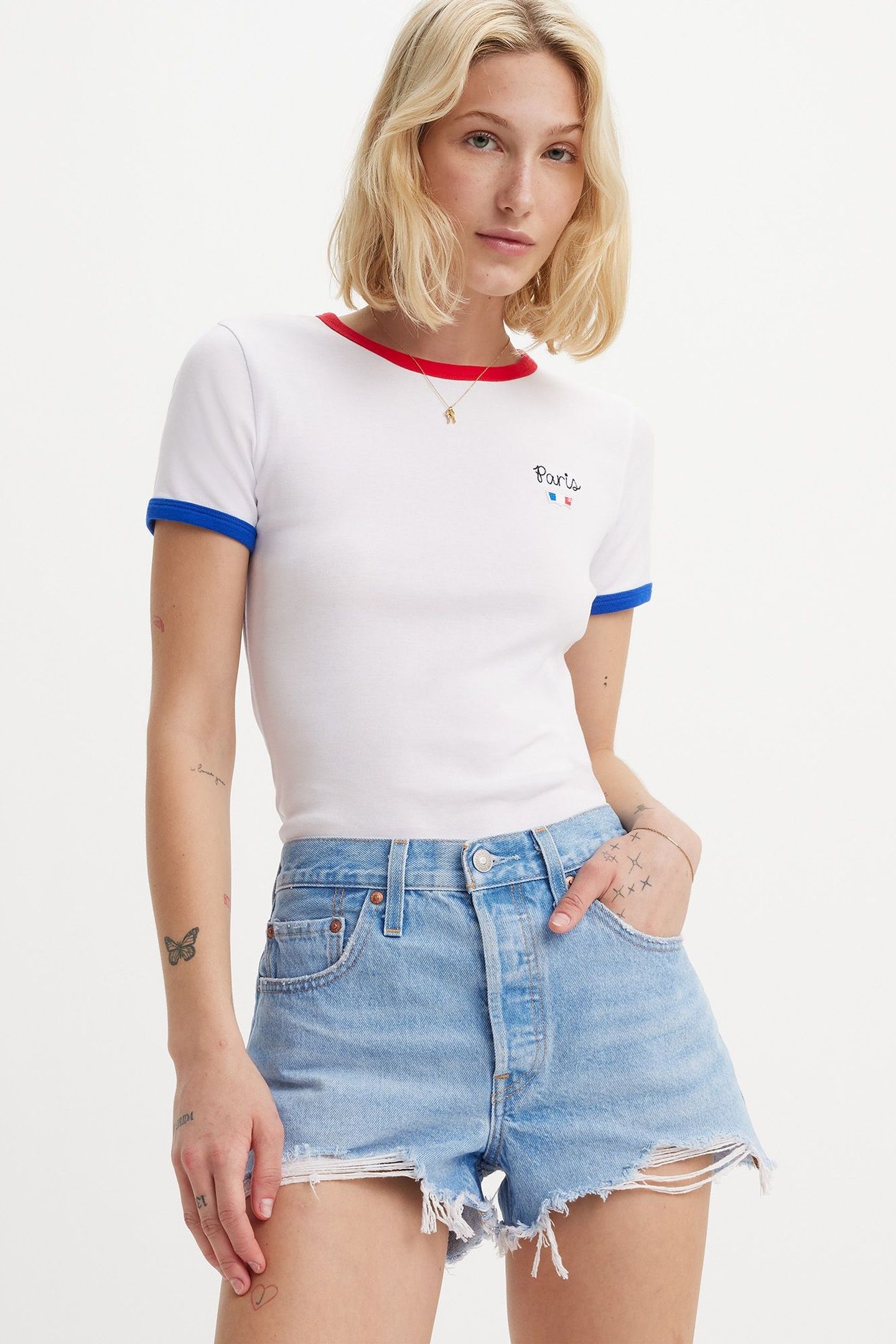 LEVI'S® FOR PARI'S GRAPHIC RICKIE TEE 1