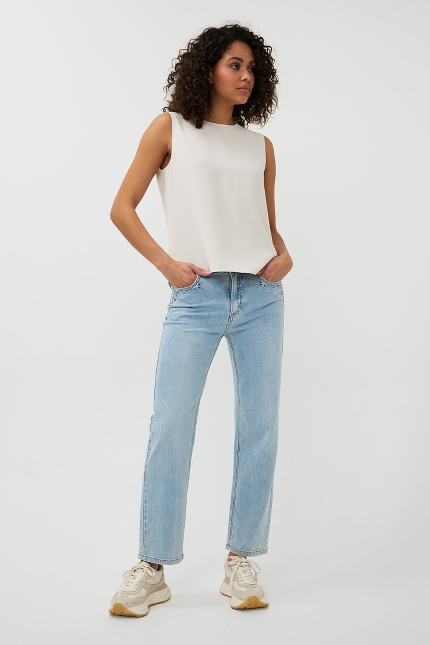 BLOUSE SLV/LSS LIGHT STONE 2