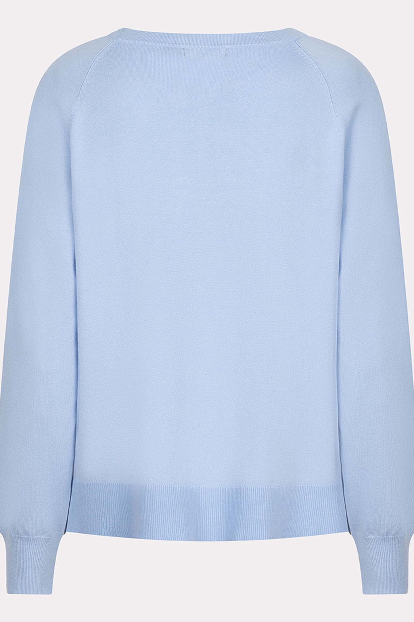 SWEATER RAGLAN BASIC KNIT SKY BLUE 6
