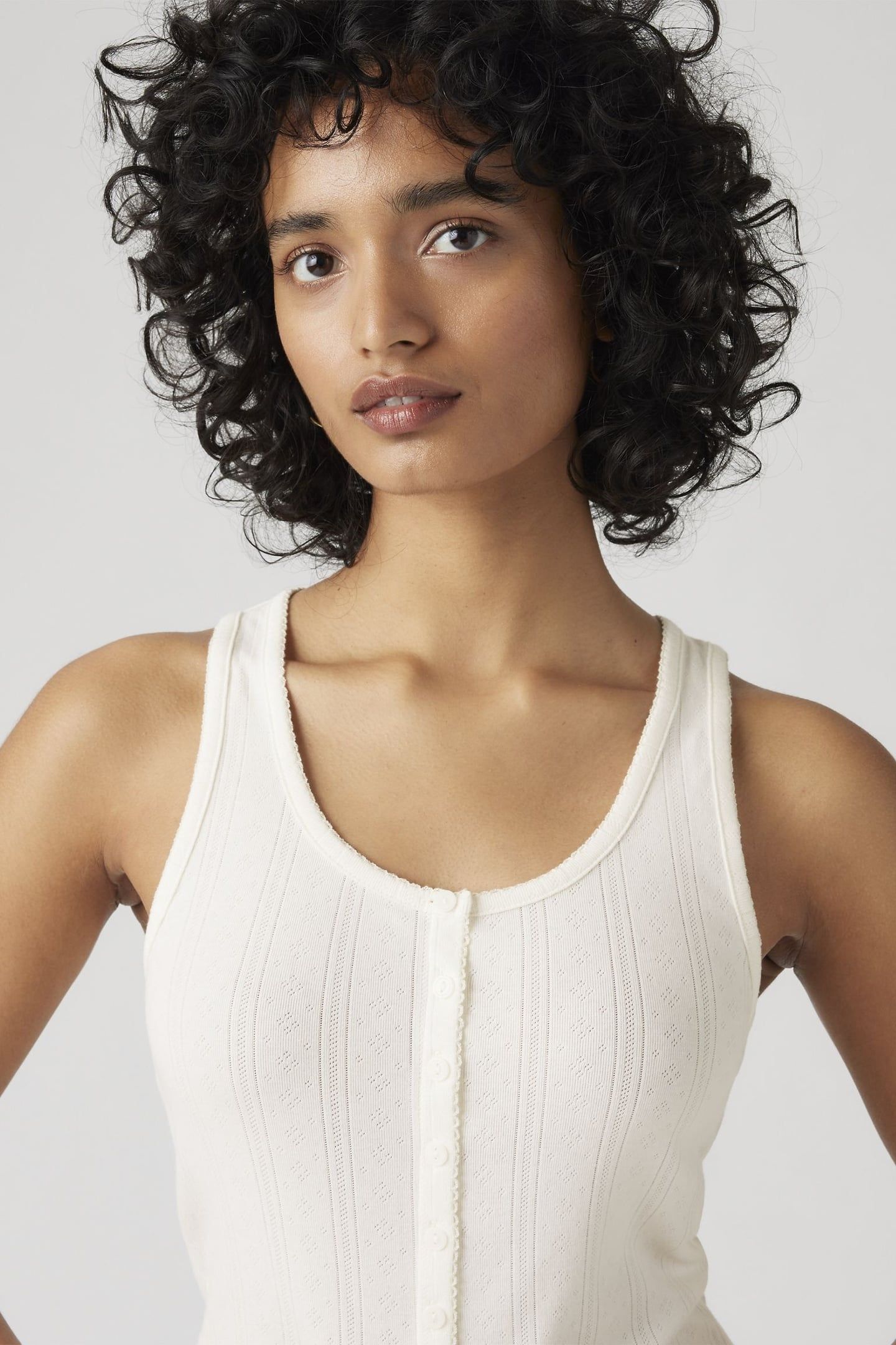 DRY GOODS POINTELLE TANK TOP 5