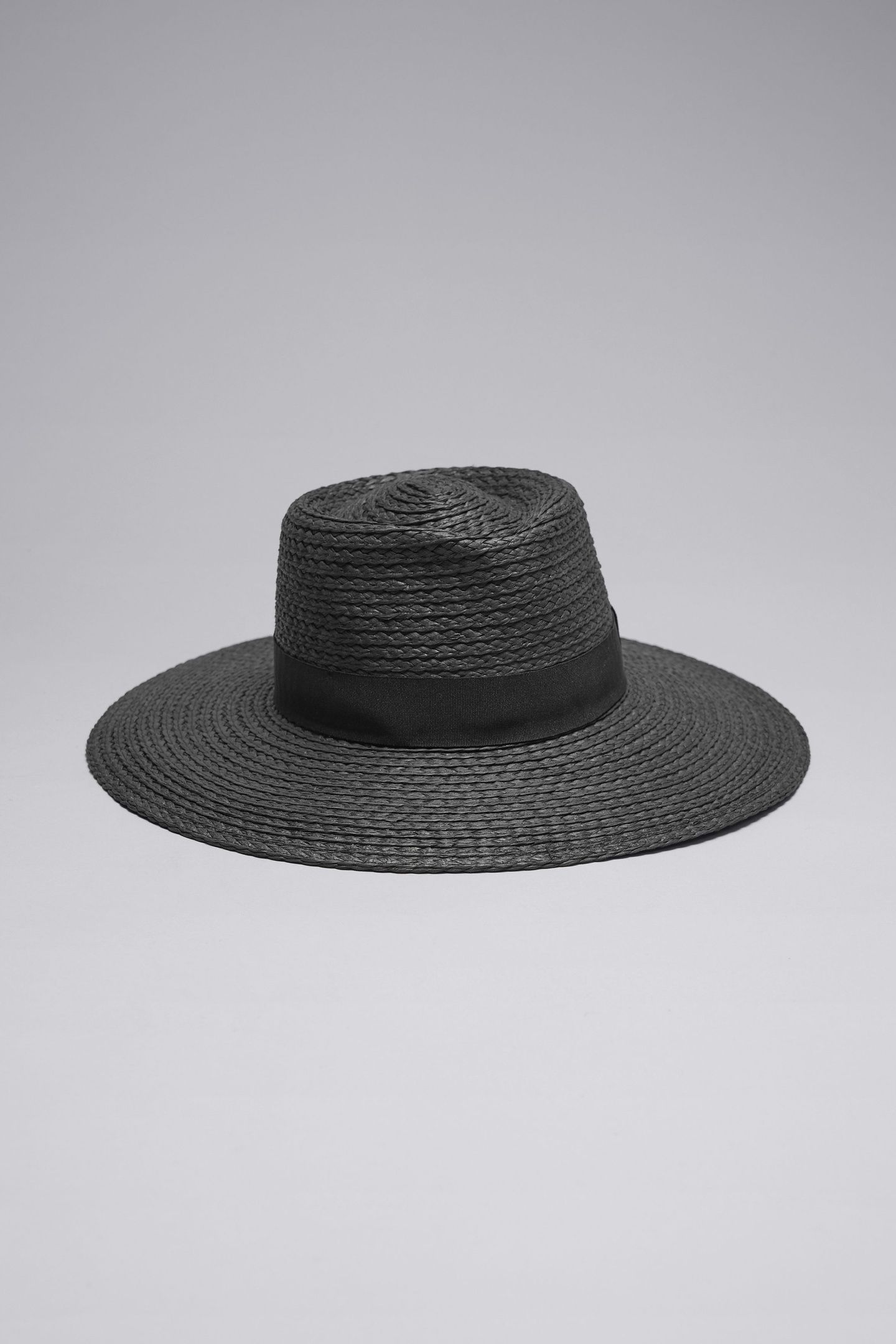 OPPLI STRAW HAT BLACK 1