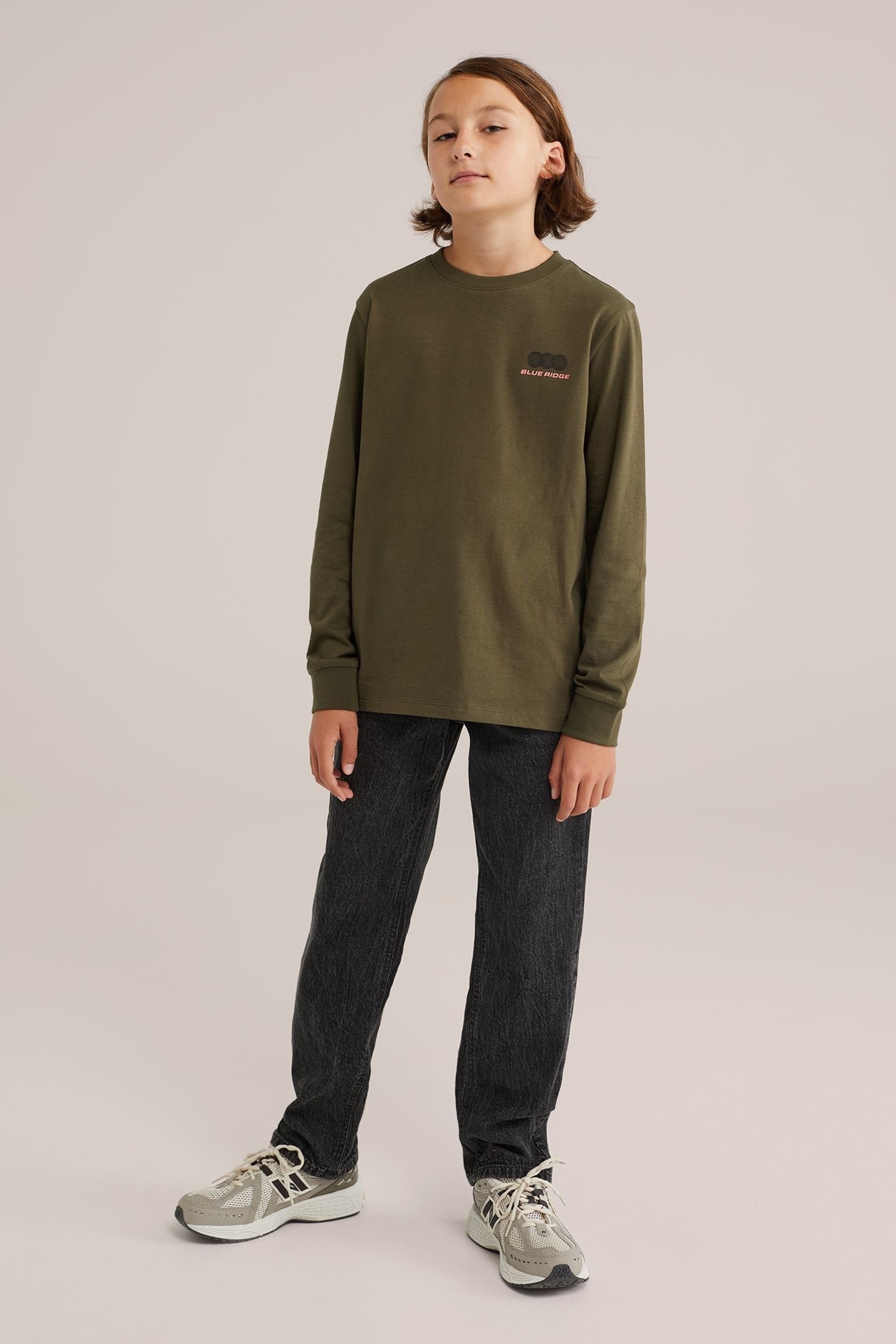 5-POCKET MID WAIST BLACK 1