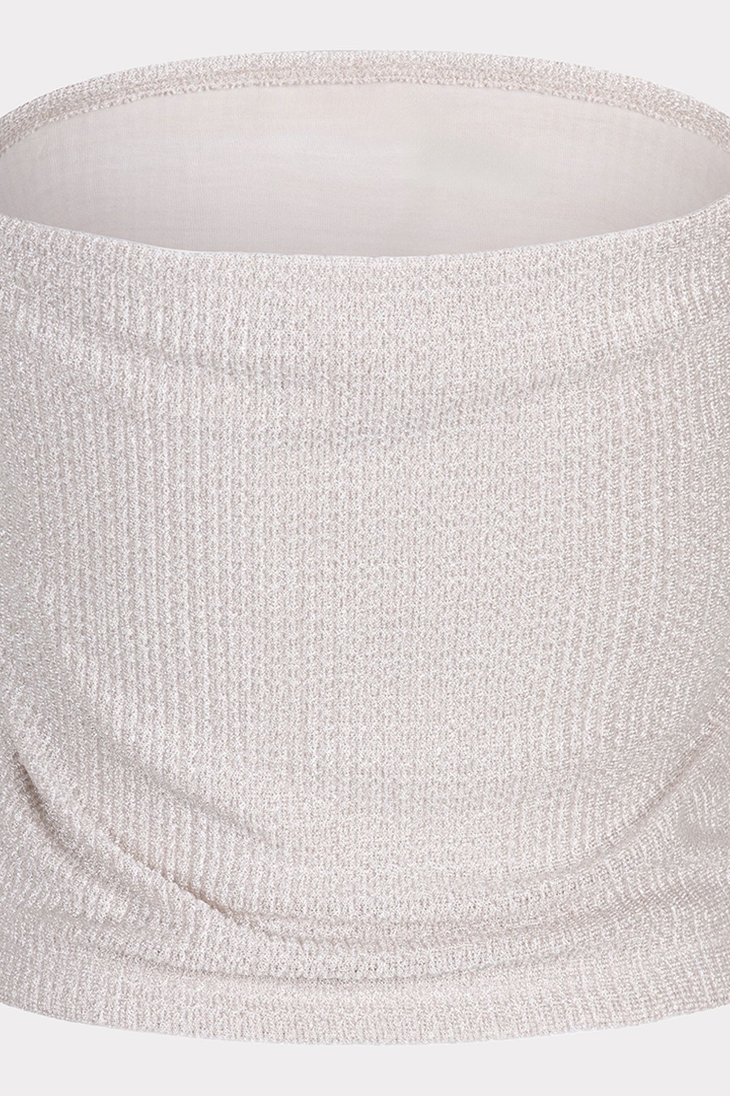 TOP BANDEAU PLISSE GLITTER CHAMPAGNE 5