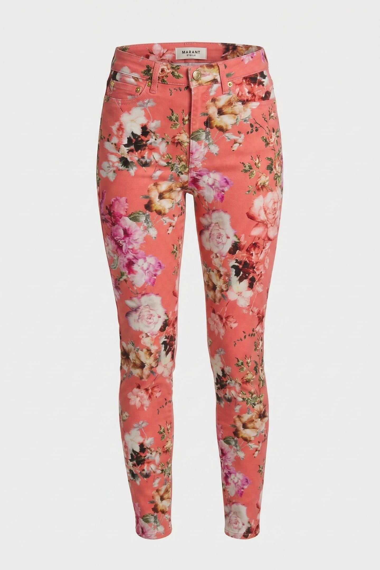 MARCIANO BY GUESS PRINTED STILETTO 99 ETHEREAL ROSES PINK 3