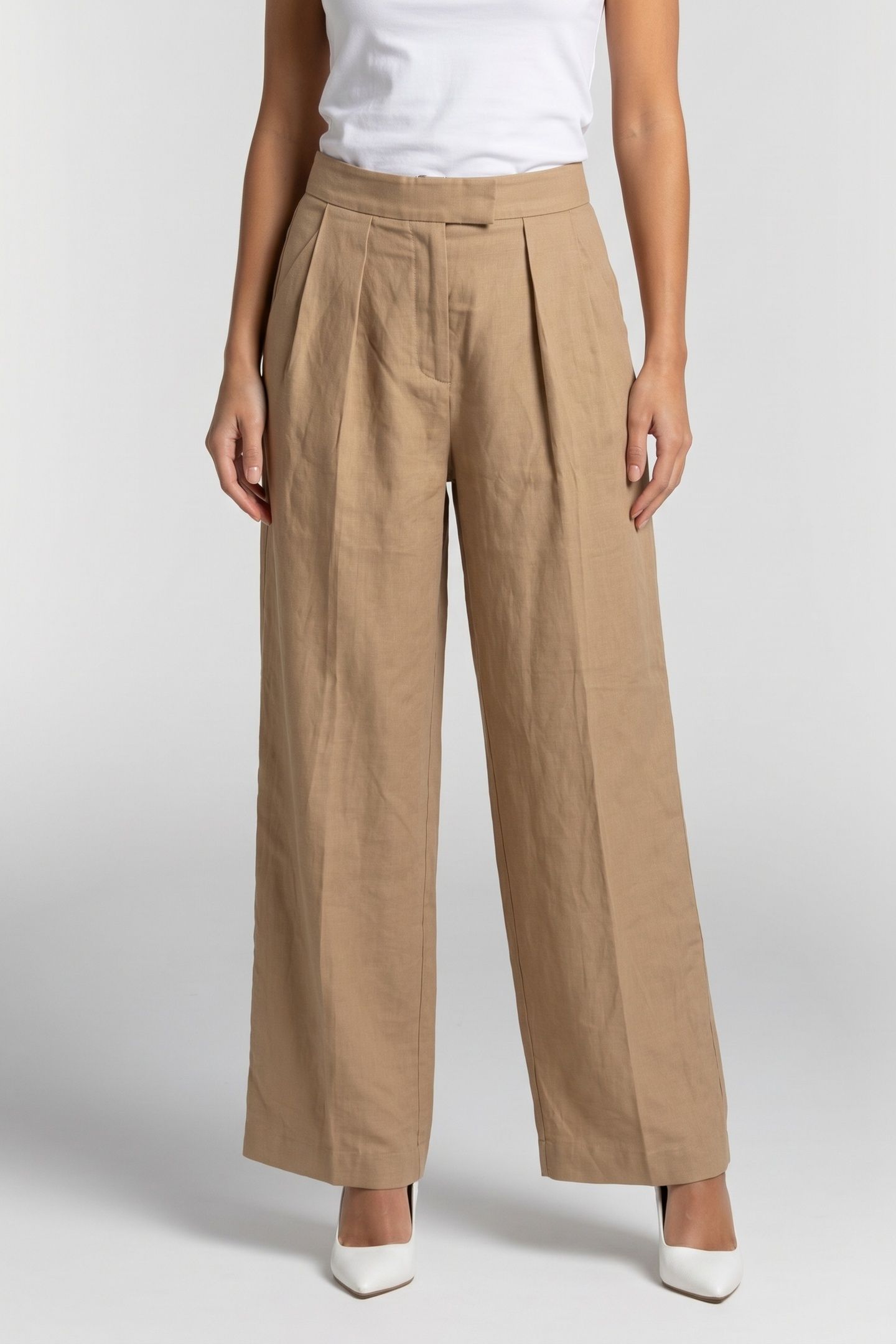 JESSA TROUSERS BEIGE 1