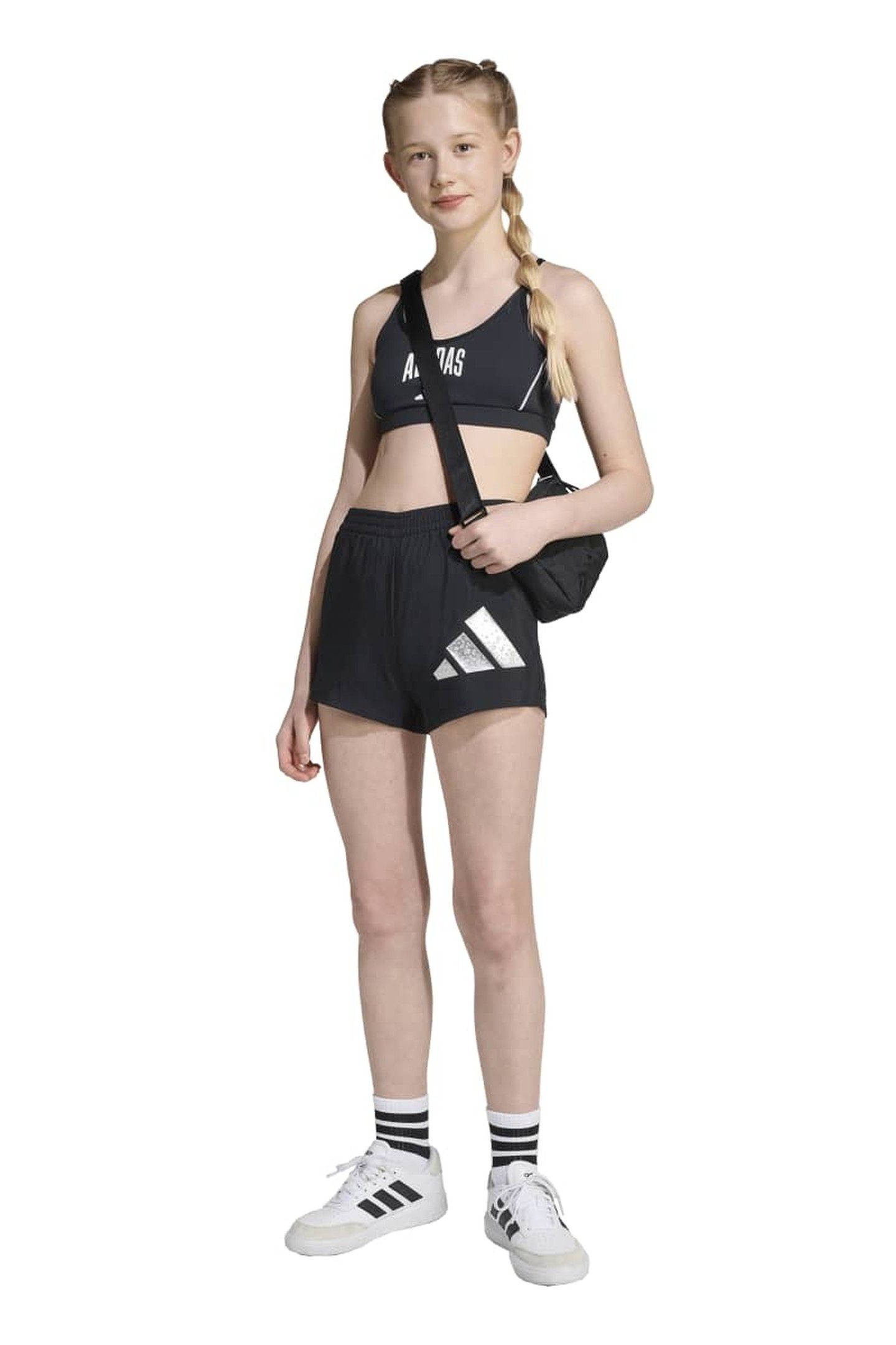 SPORTSWEAR TRAIN ESSENTIALS GLAM PRINT SPORT SHORTS KIDS 1