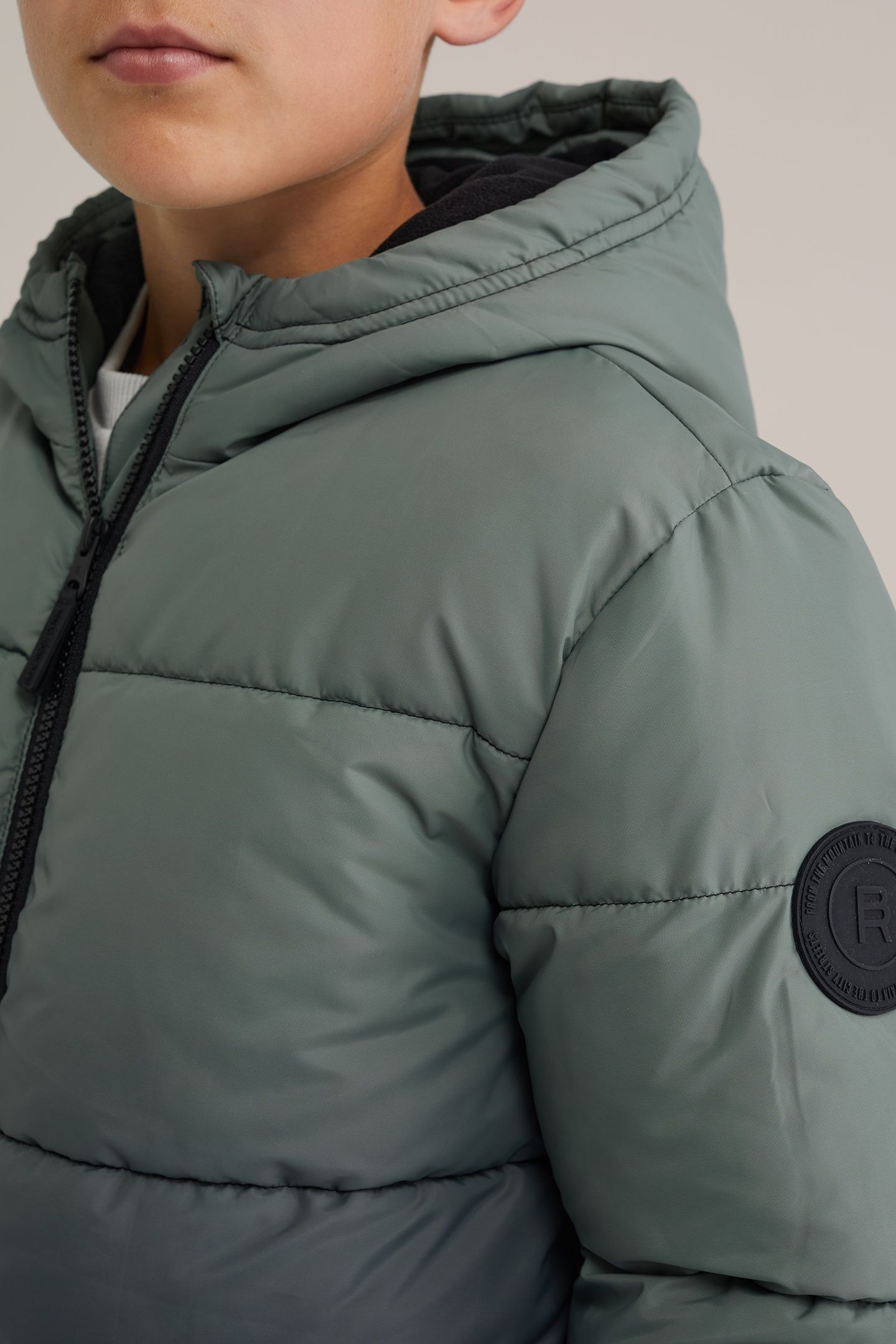 JACKET MIDLONG OLIVE GREEN 5