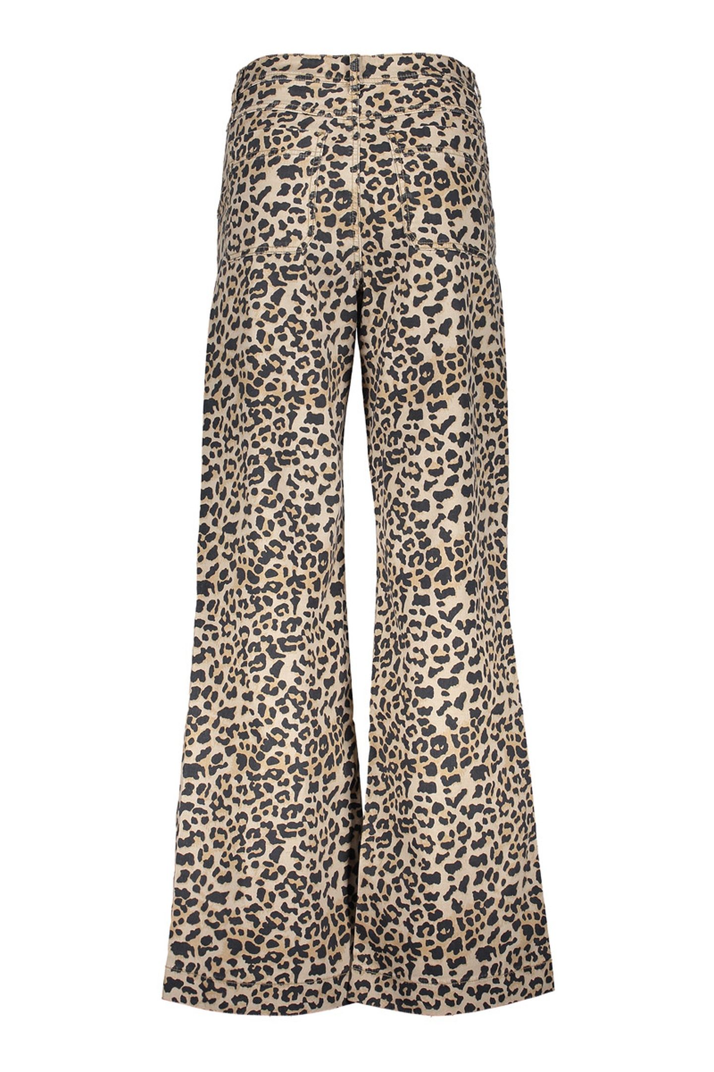 JEANS SAND/COMBI LEOPARD PRINT 2