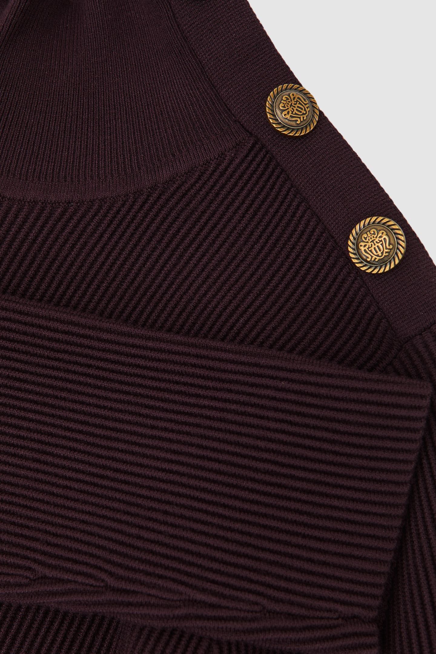 PEPLUM KNIT BURGUNDY 5