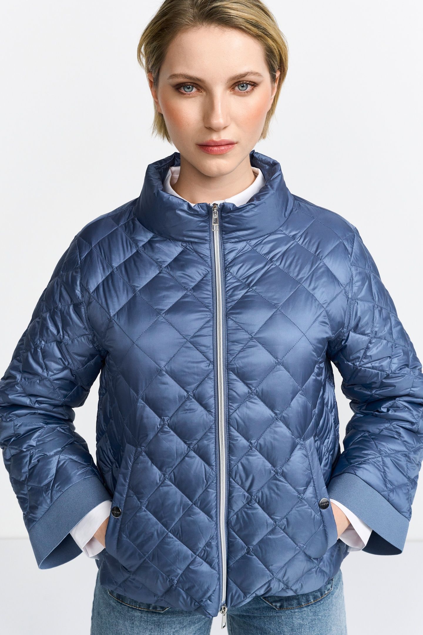 LIGHT DOWN JACKET VINTAGE BLUE 3
