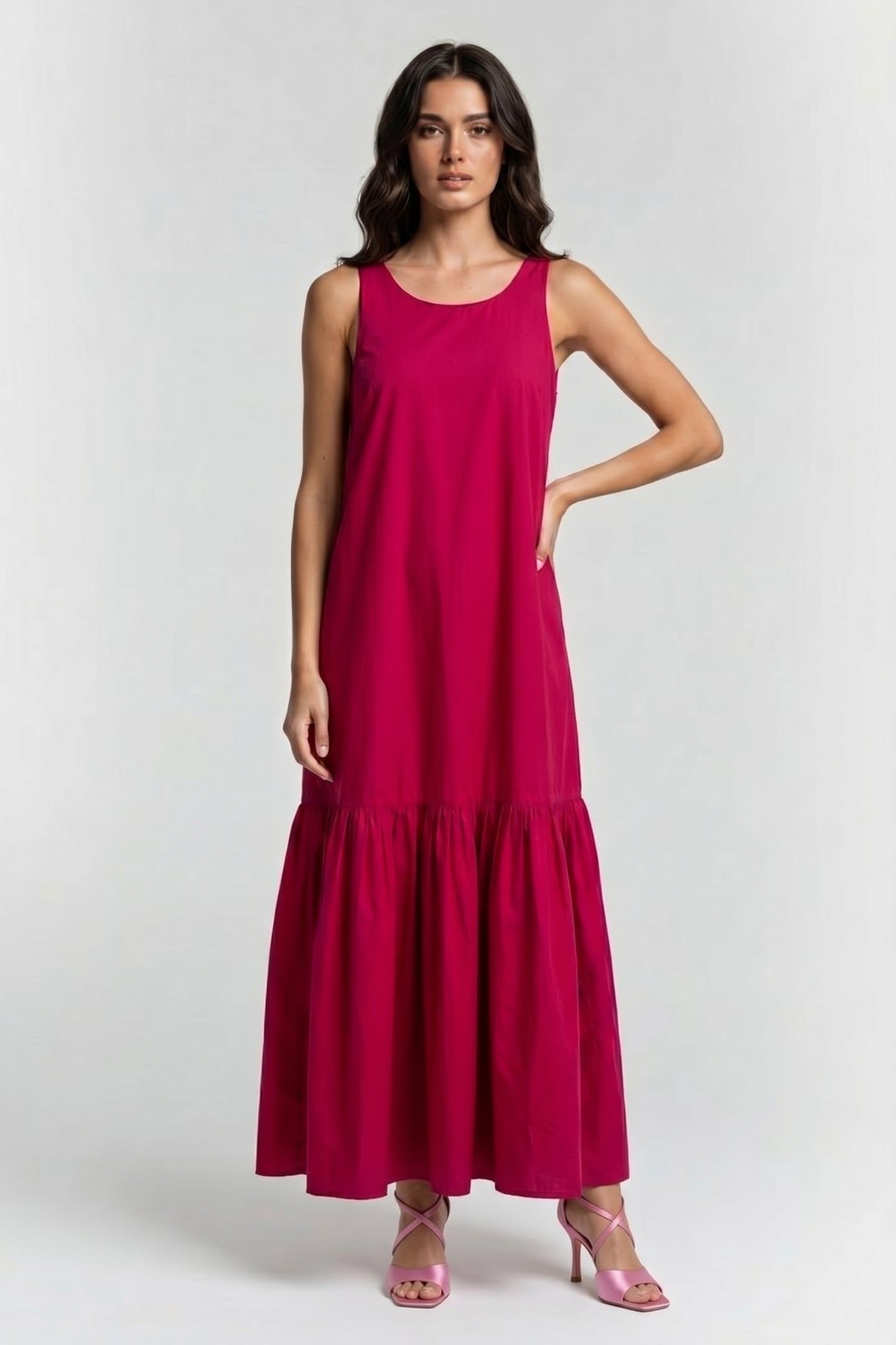 LEVIN DRESS PINK 1