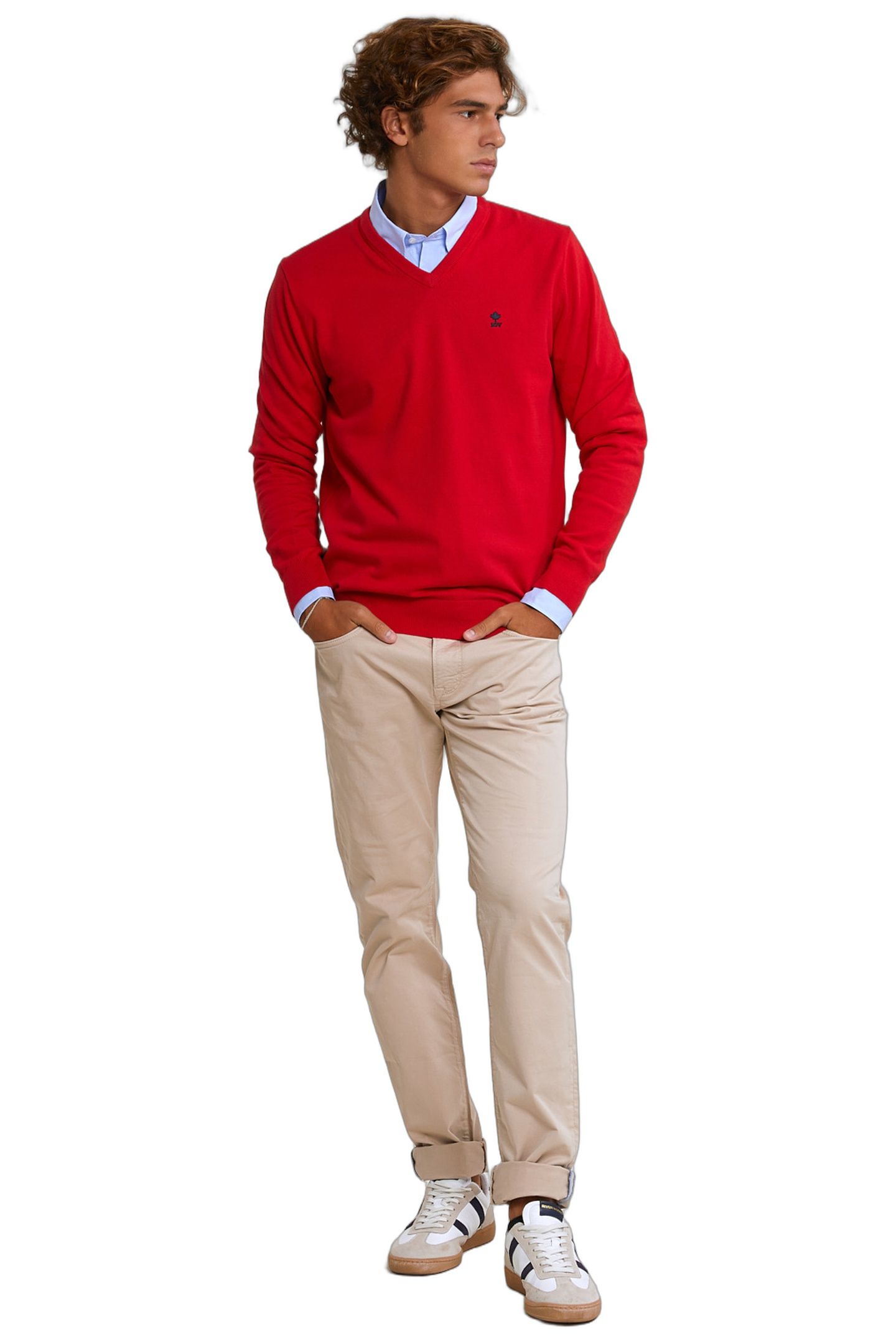 SLIM FIT UNI SHIRT PERFORMANCE STRETCH BLUE 2