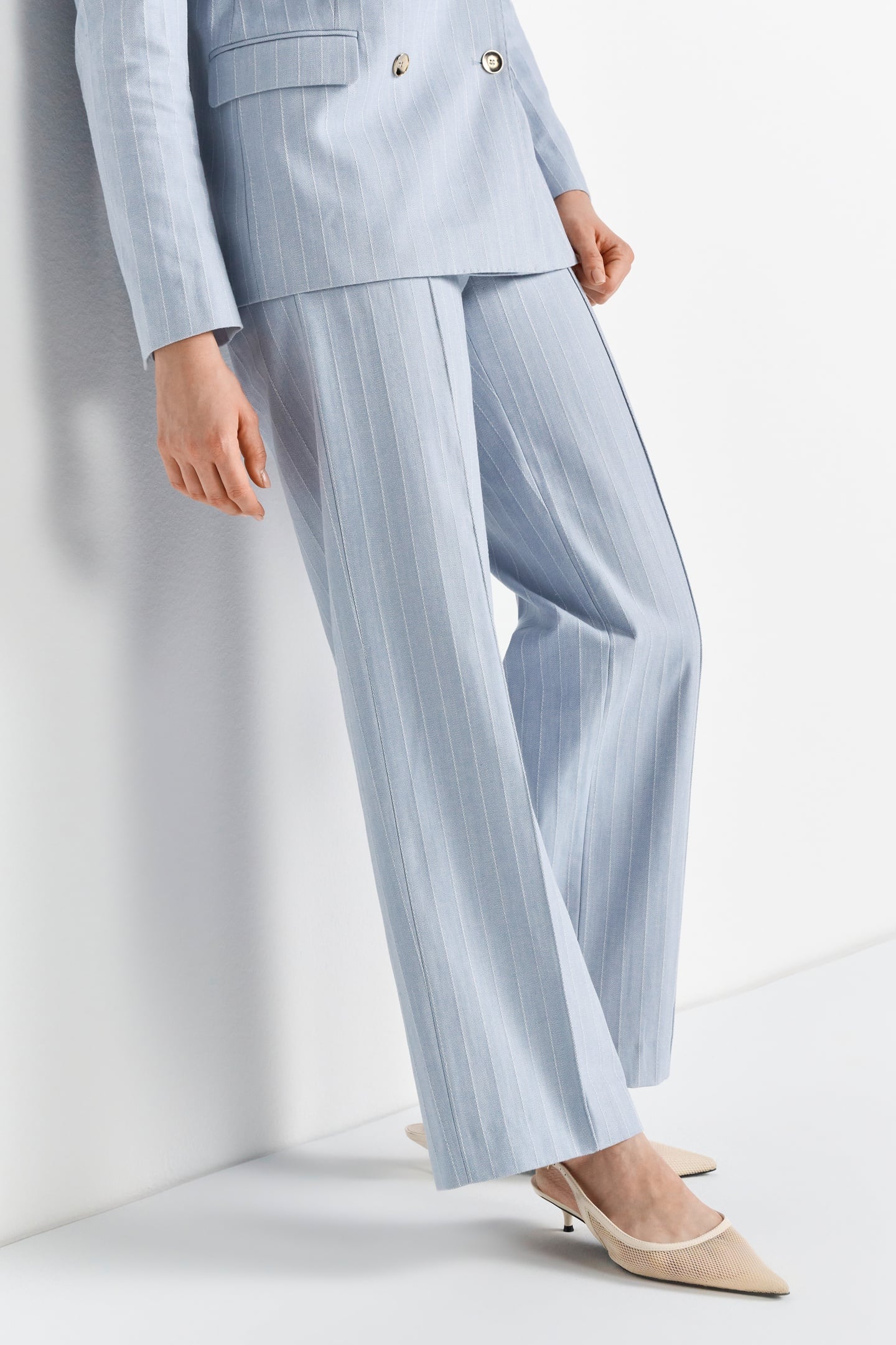 PINTUCK PANTS LIGHT AQUA 4