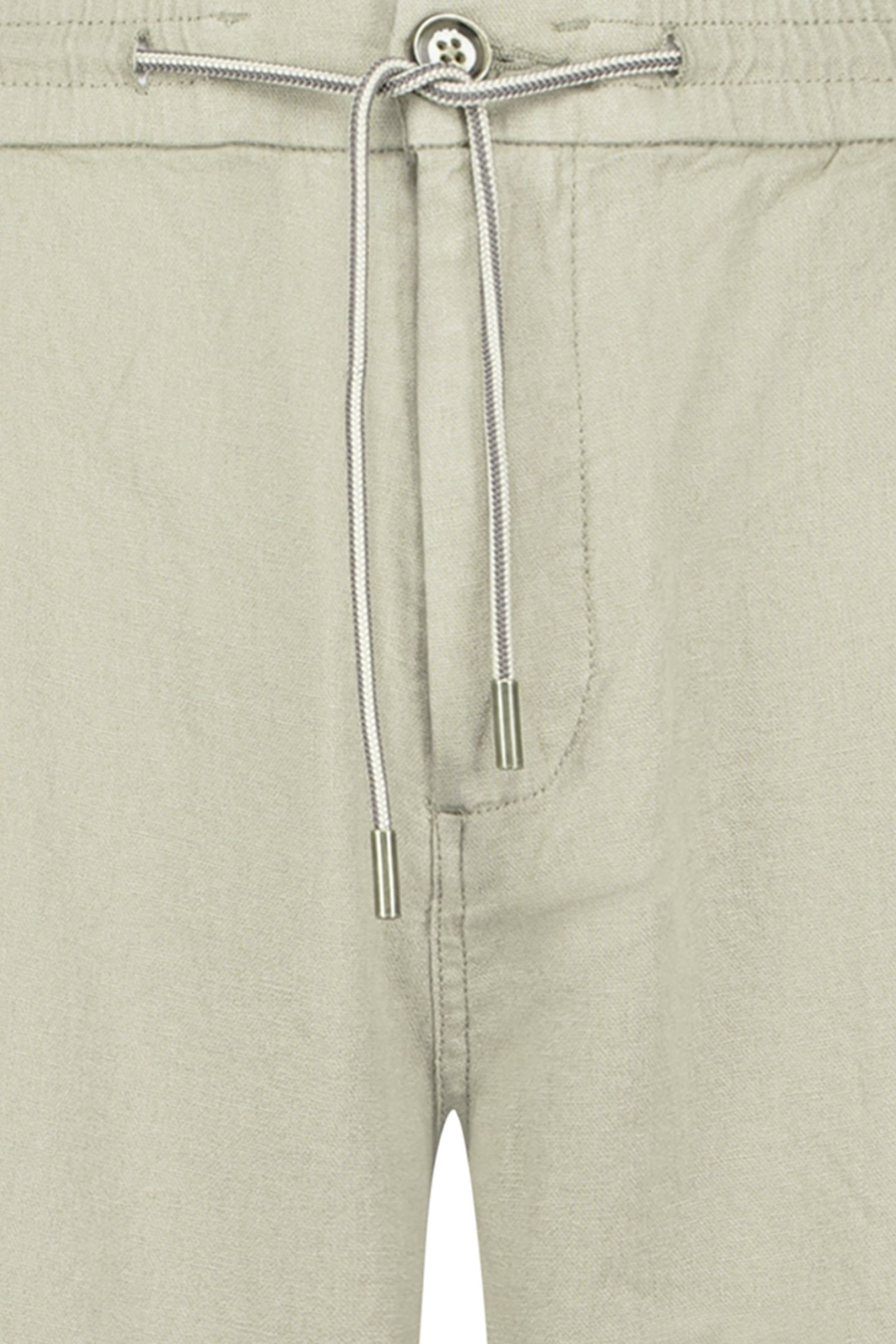 SHORT CHINO WITH LINEN GARMENT DYED TAUPE 3