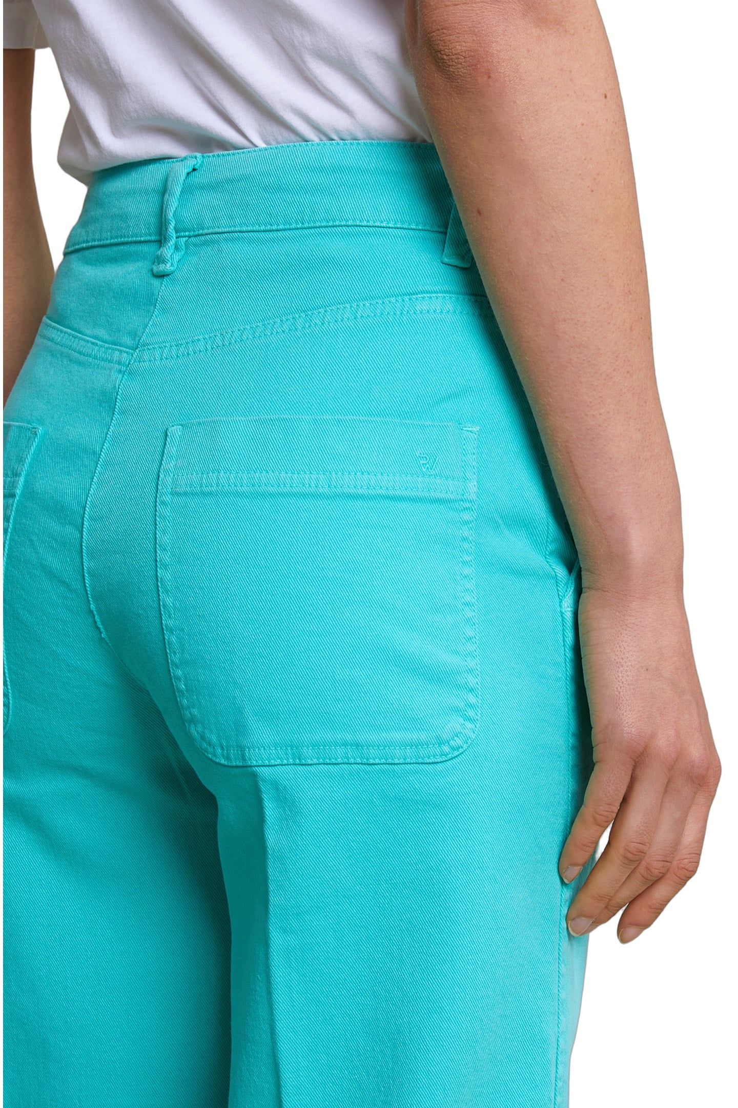 PANT HIGH WAIST LARGE LEG GREEN 4