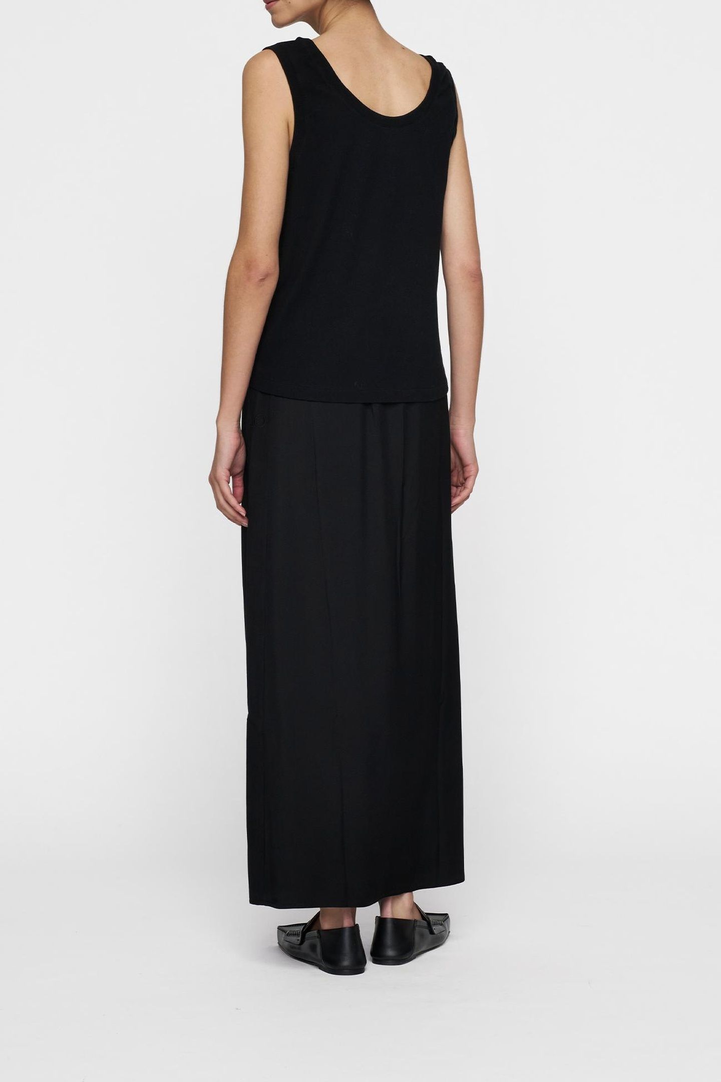 WRAP SKIRT BLACK 2
