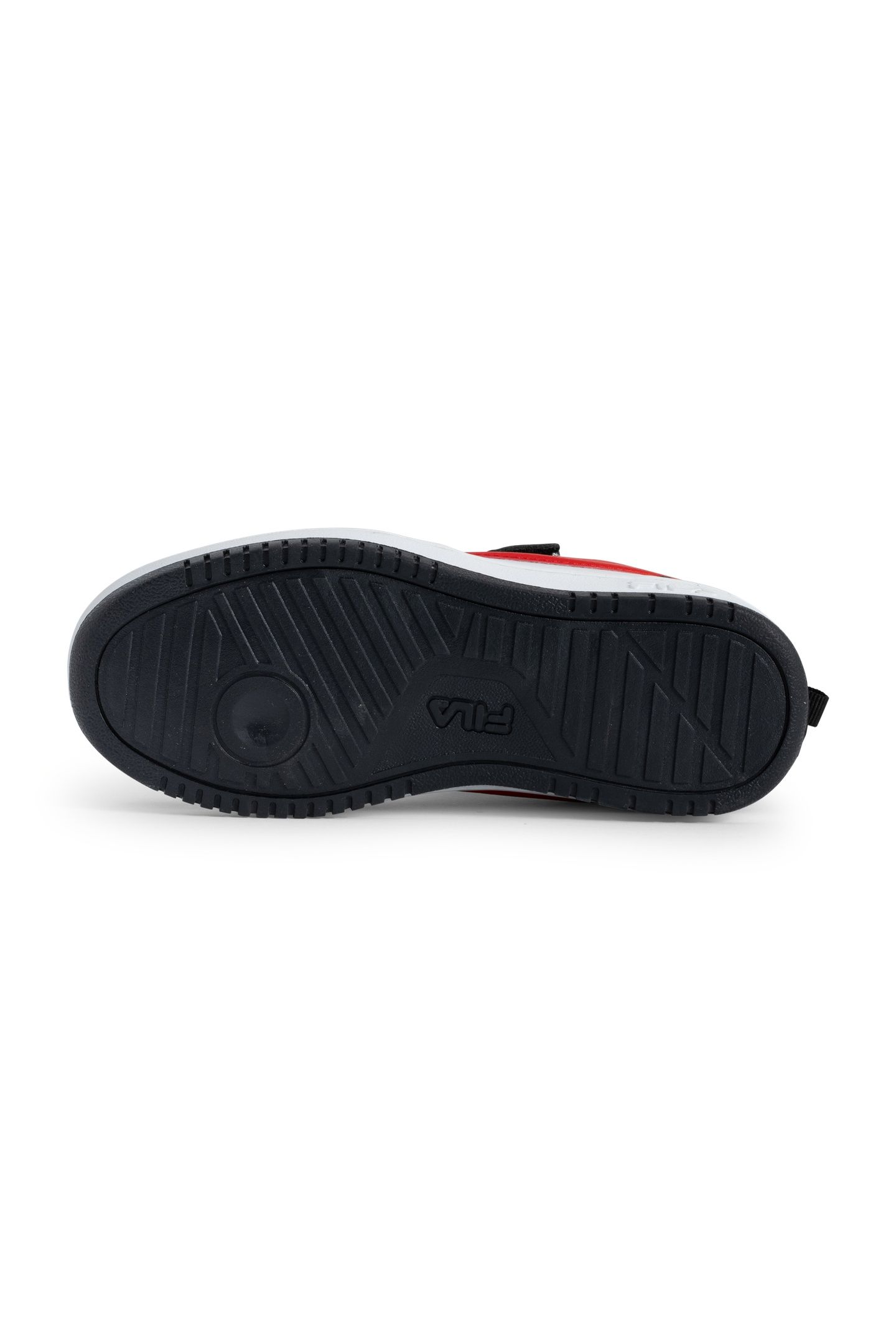 REGA NF VELCRO KIDS BLACK-FILA RED 9
