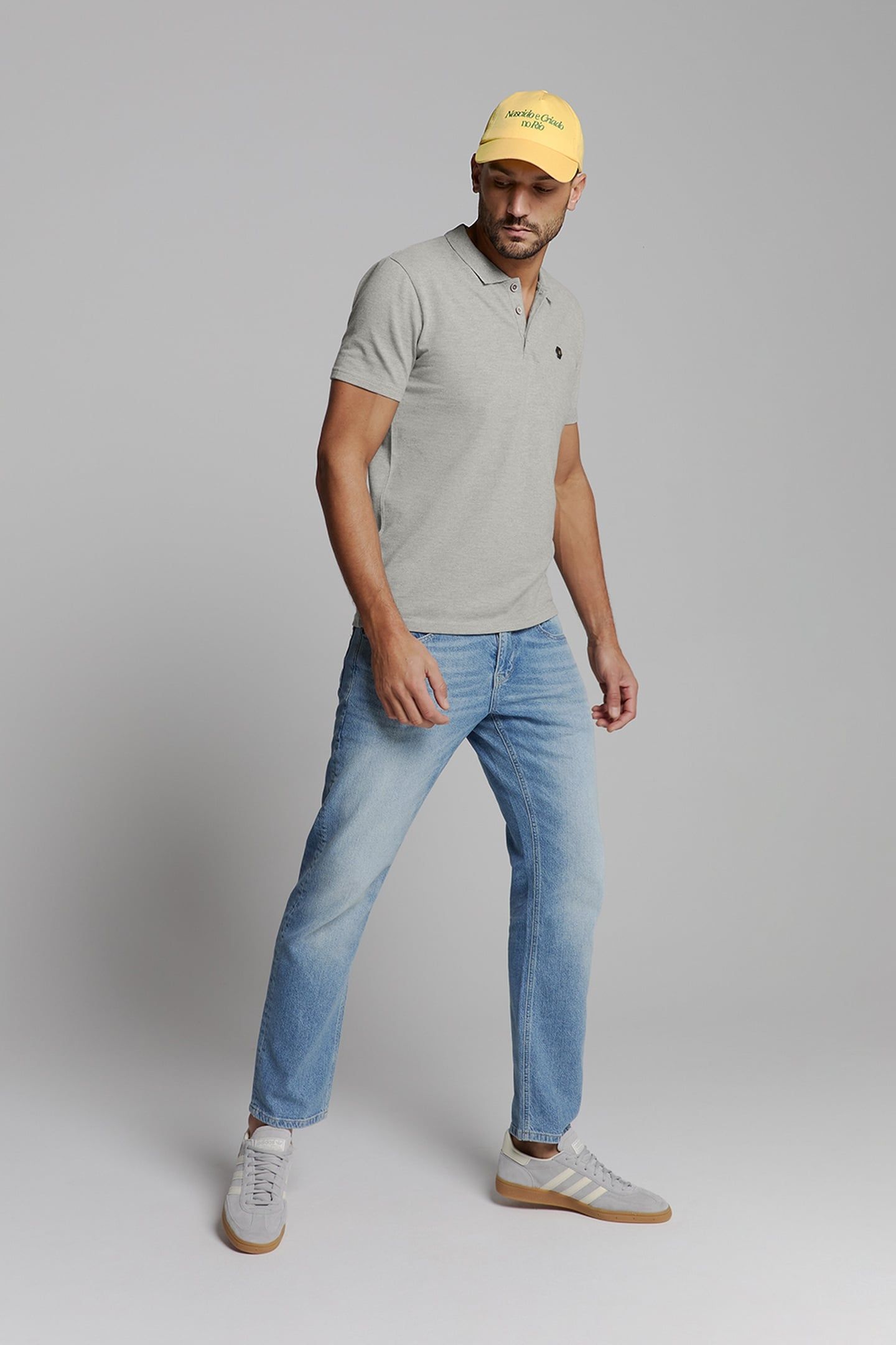POLO MELANGE GREY MELANGE 1