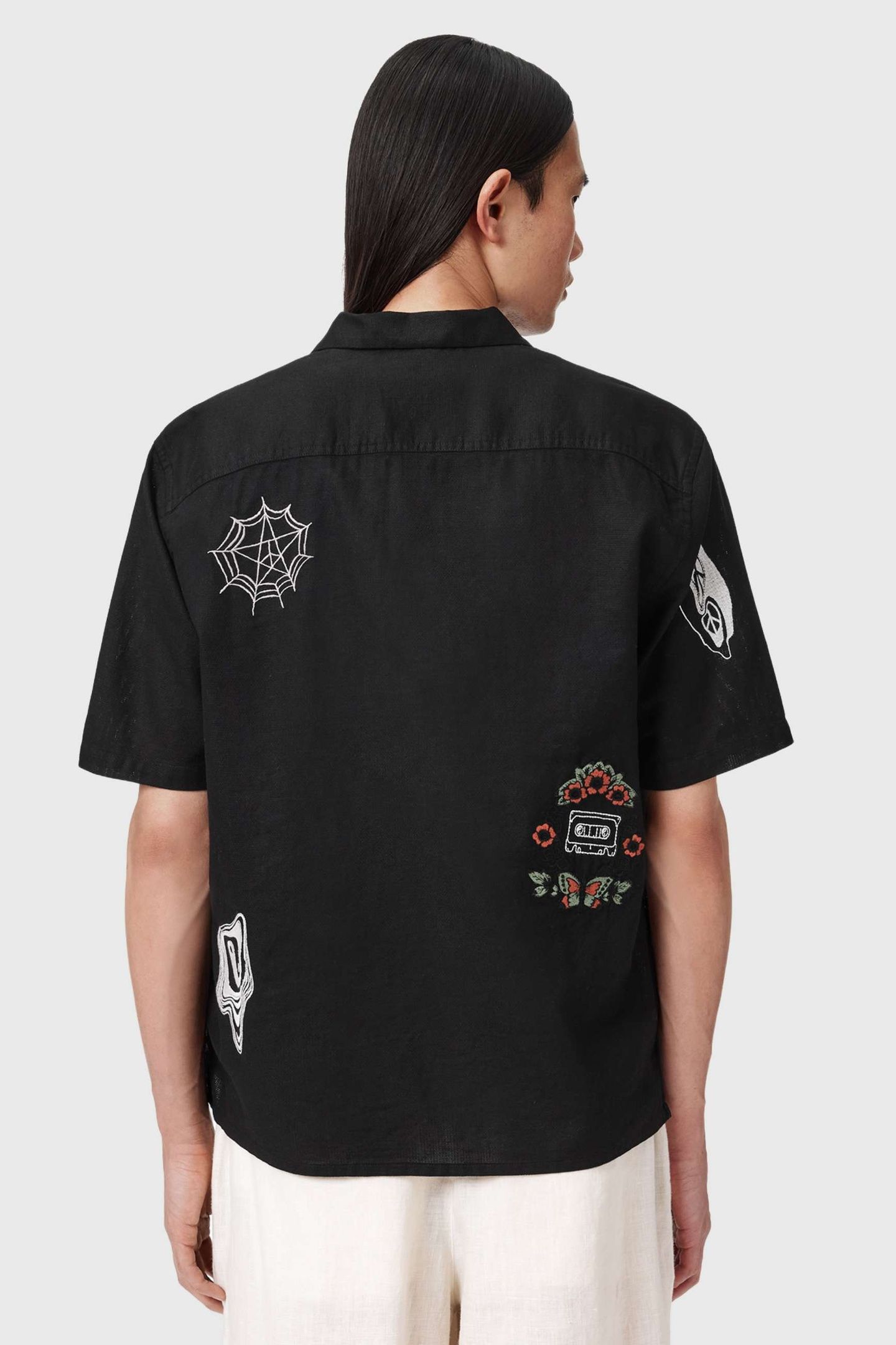 KARLTON SS SHIRT JET BLACK 4