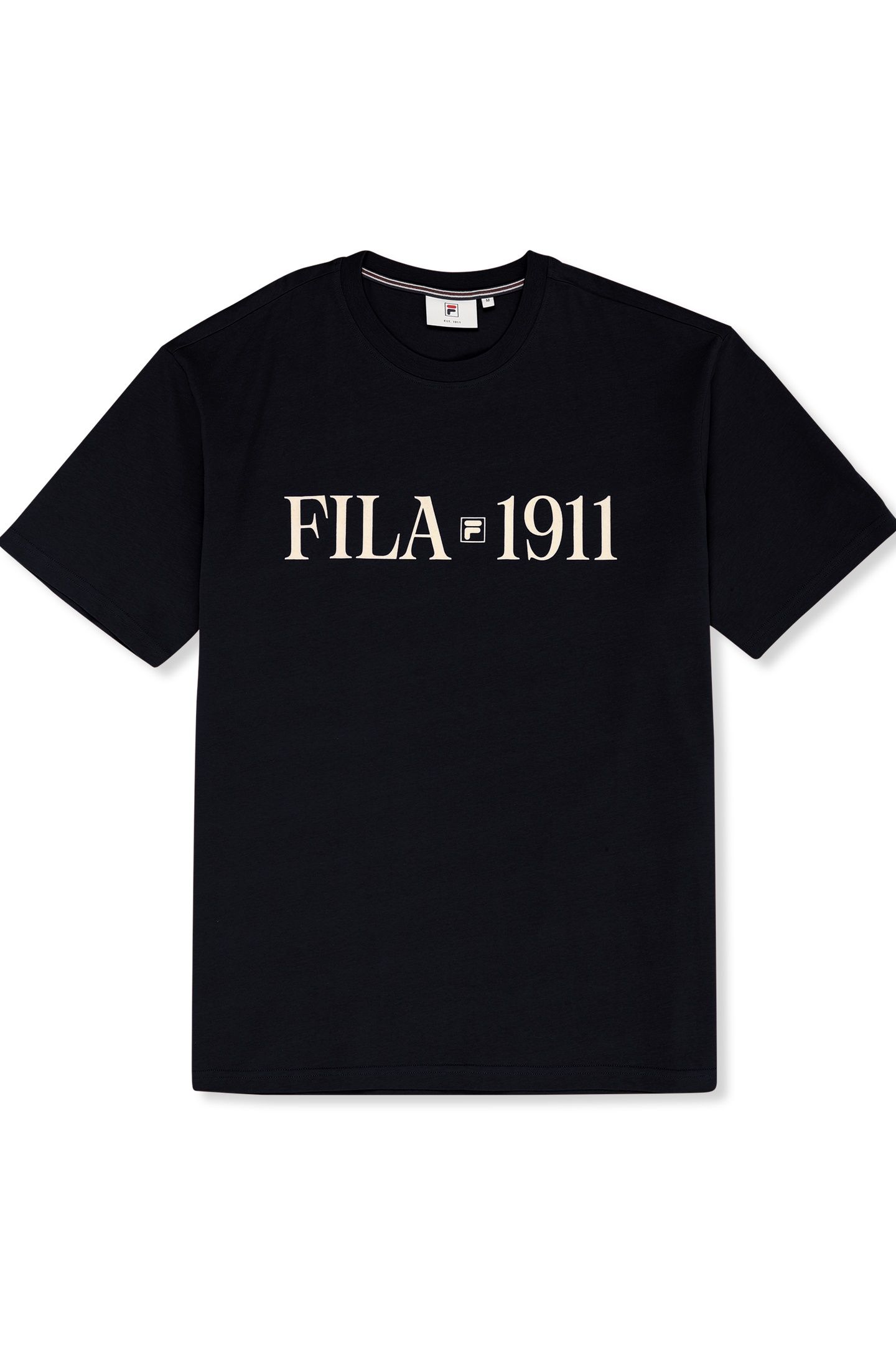 VINCI RELAXED GRAPHIC T-SHIRT BLACK 1