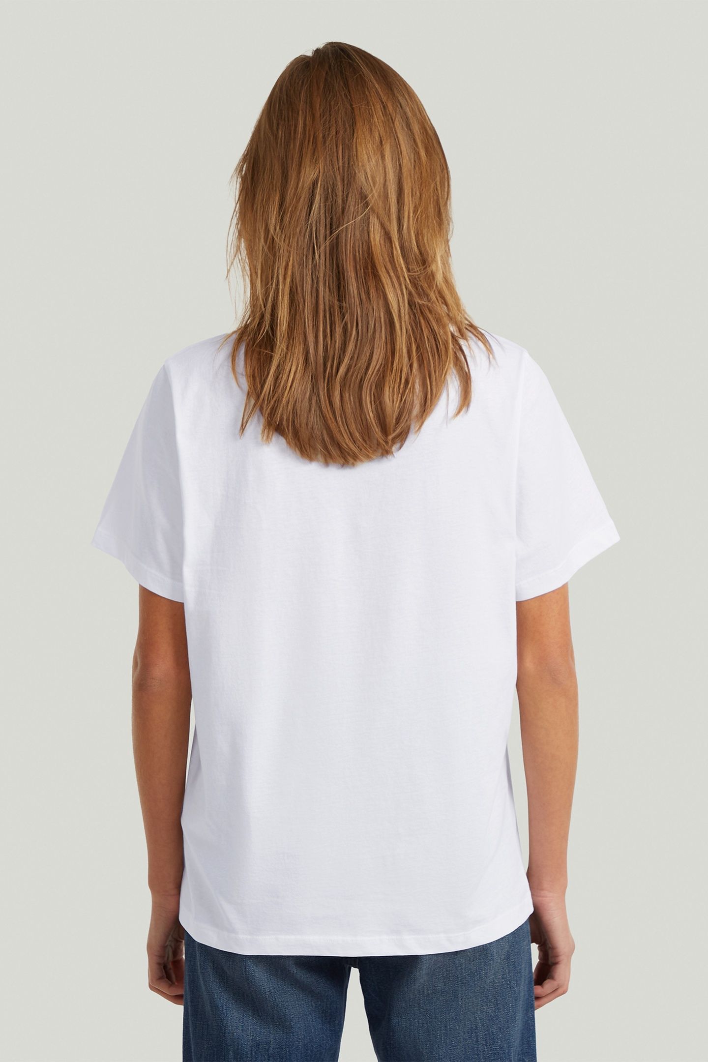 SCOOP NECK T WHITE 2