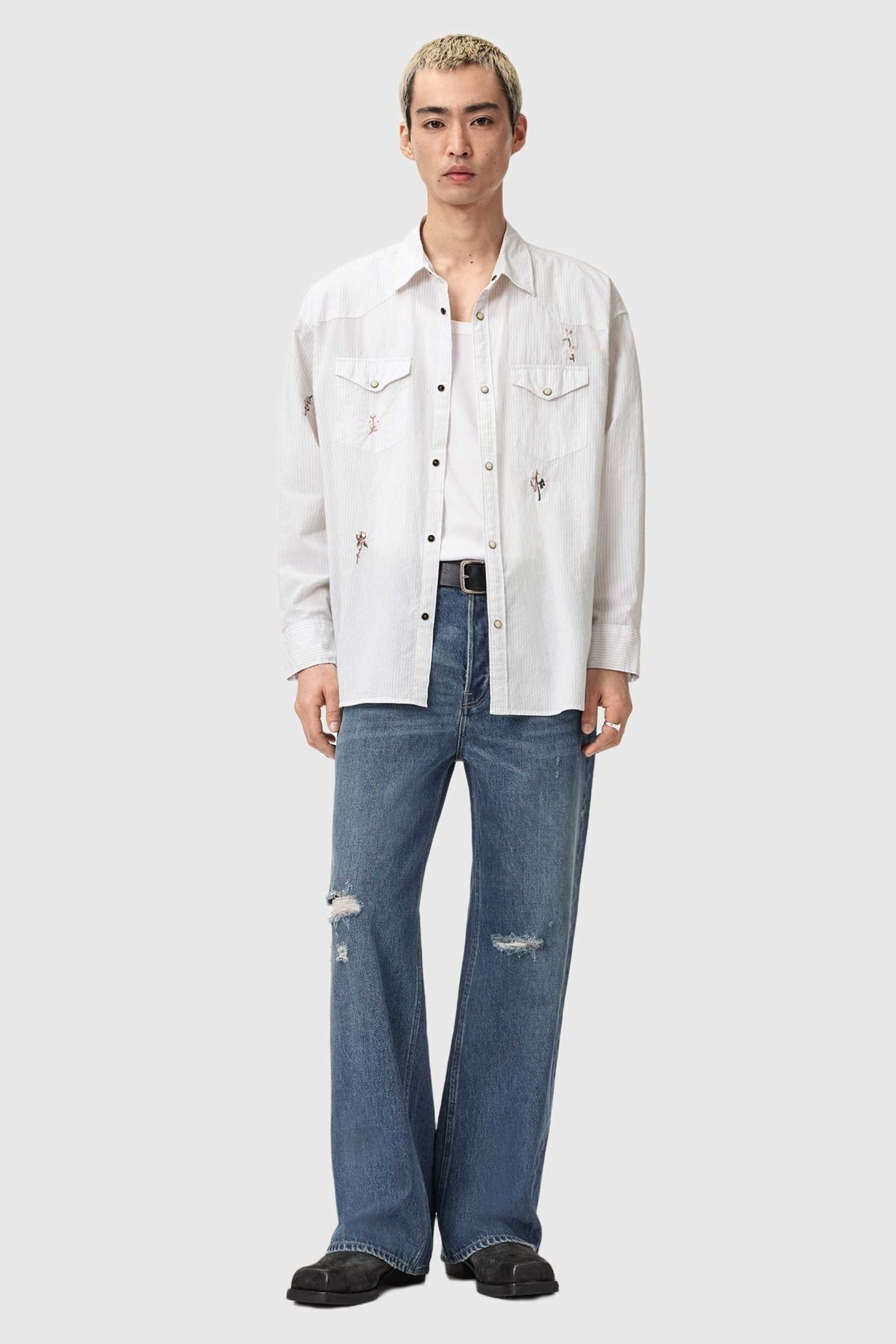 PORTMAN LS SHIRT OFF WHITE 4