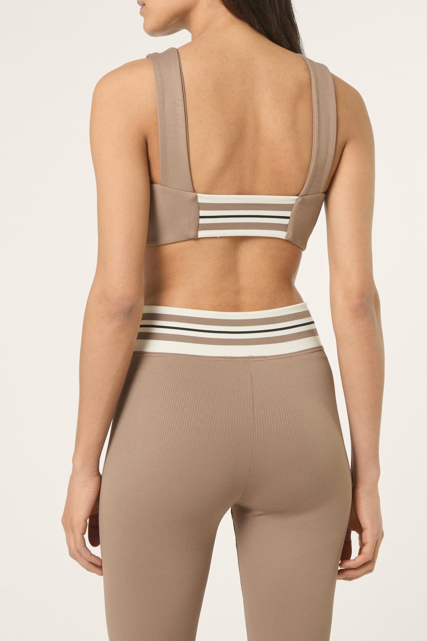 BIENTINA HERITAGE TAPE ACTIVE BRA TOP PINE BARK 3