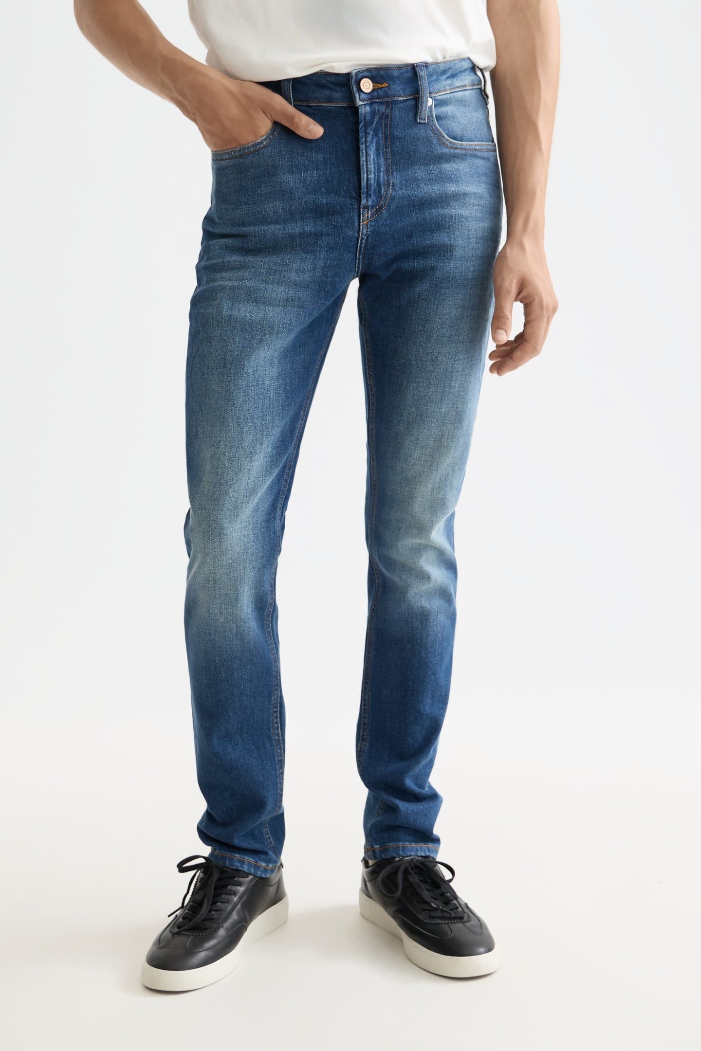 CORE SKIM SKINNY JEANS — CLASSIC BLUE CLASSIC BLUE 5