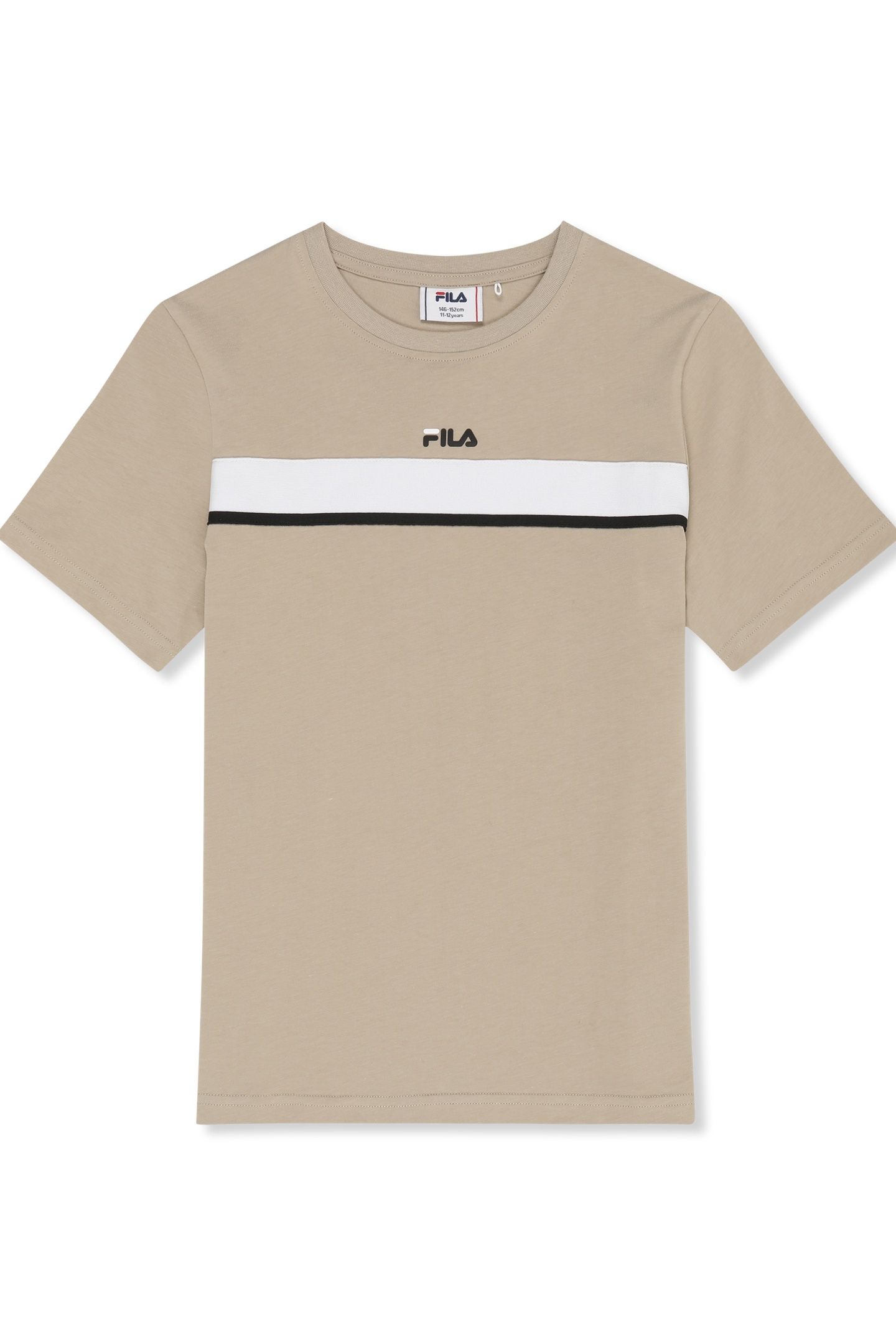 FORCOLI REGULAR TAPED T-SHIRT WHITE PEPPER 1