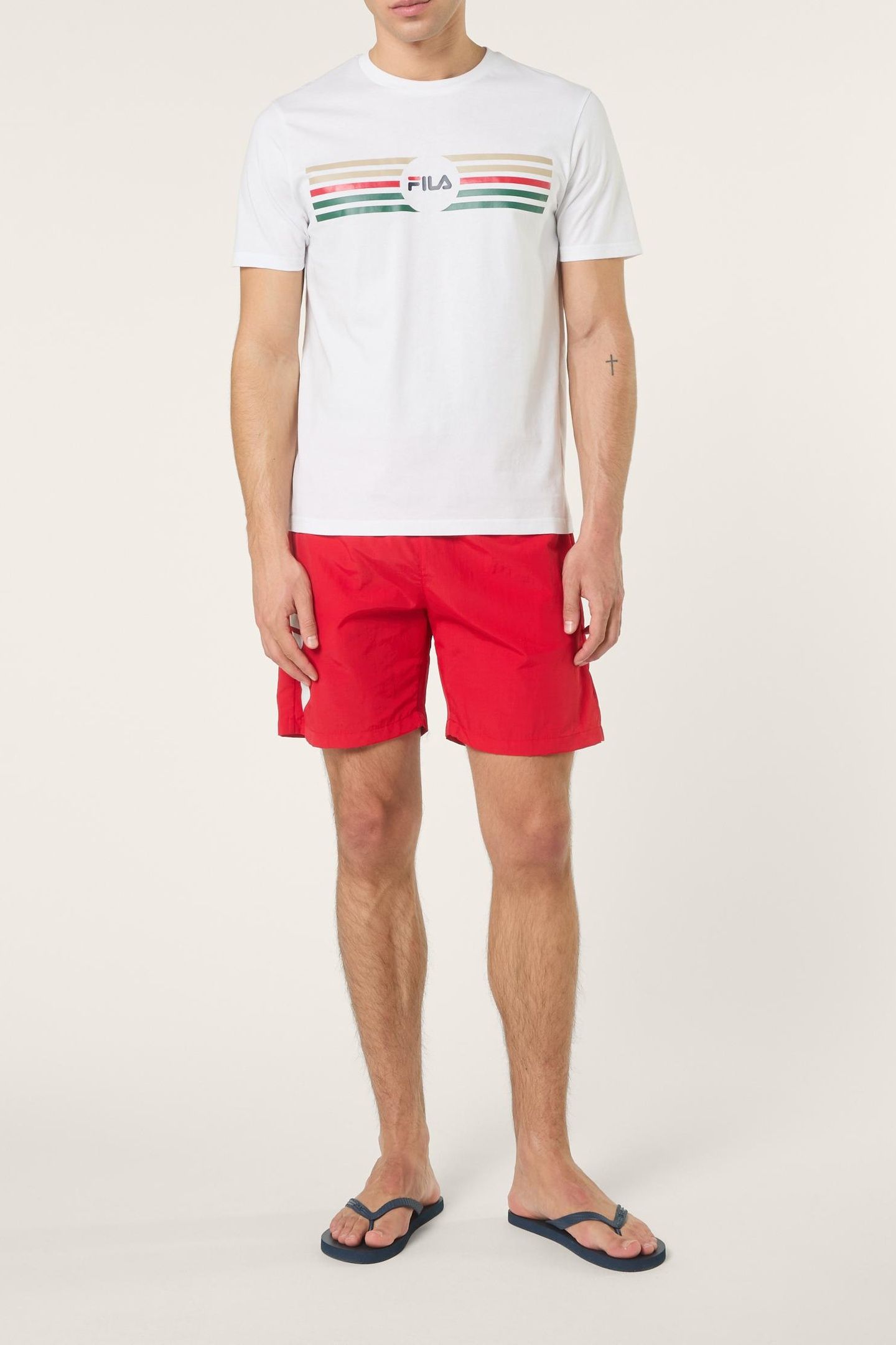 PADULE REGULAR LOGO GRAPHIC T-SHIRT BRIGHT WHITE 2