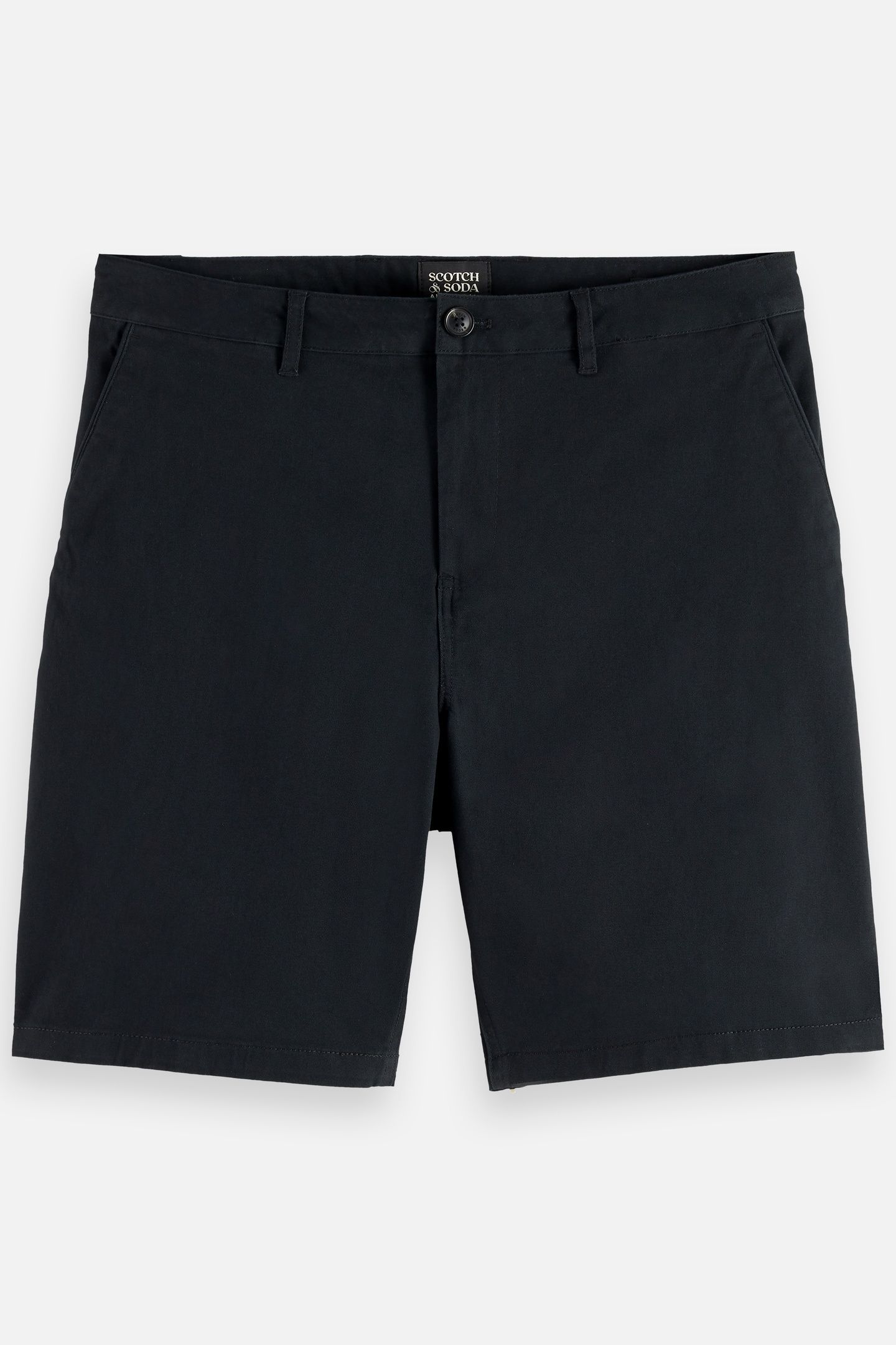 CORE STUART COTTON-BLEND TWILL REGULAR-FIT SHORT BLACK 5